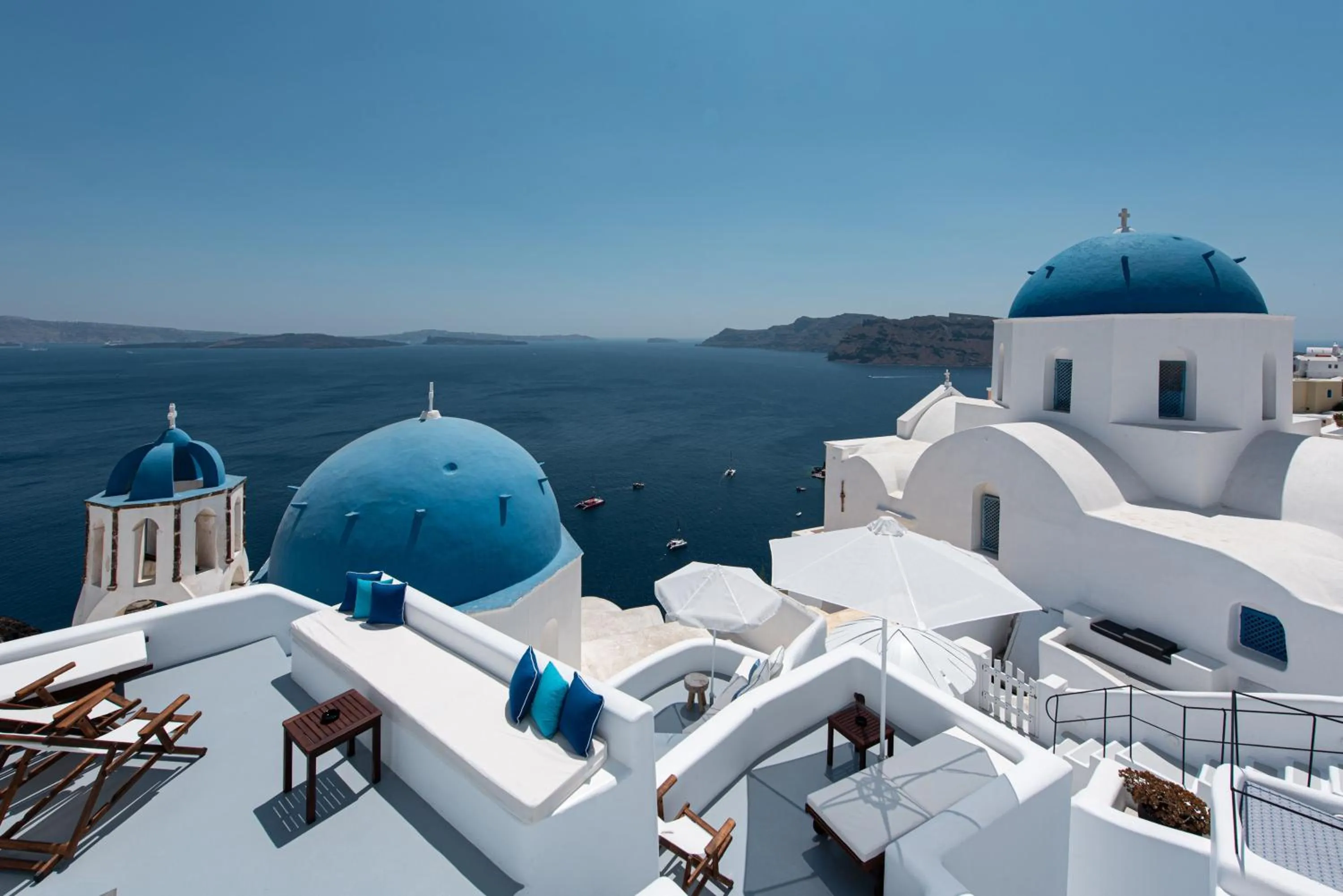 Balcony/Terrace in Oia Spirit Boutique Residences