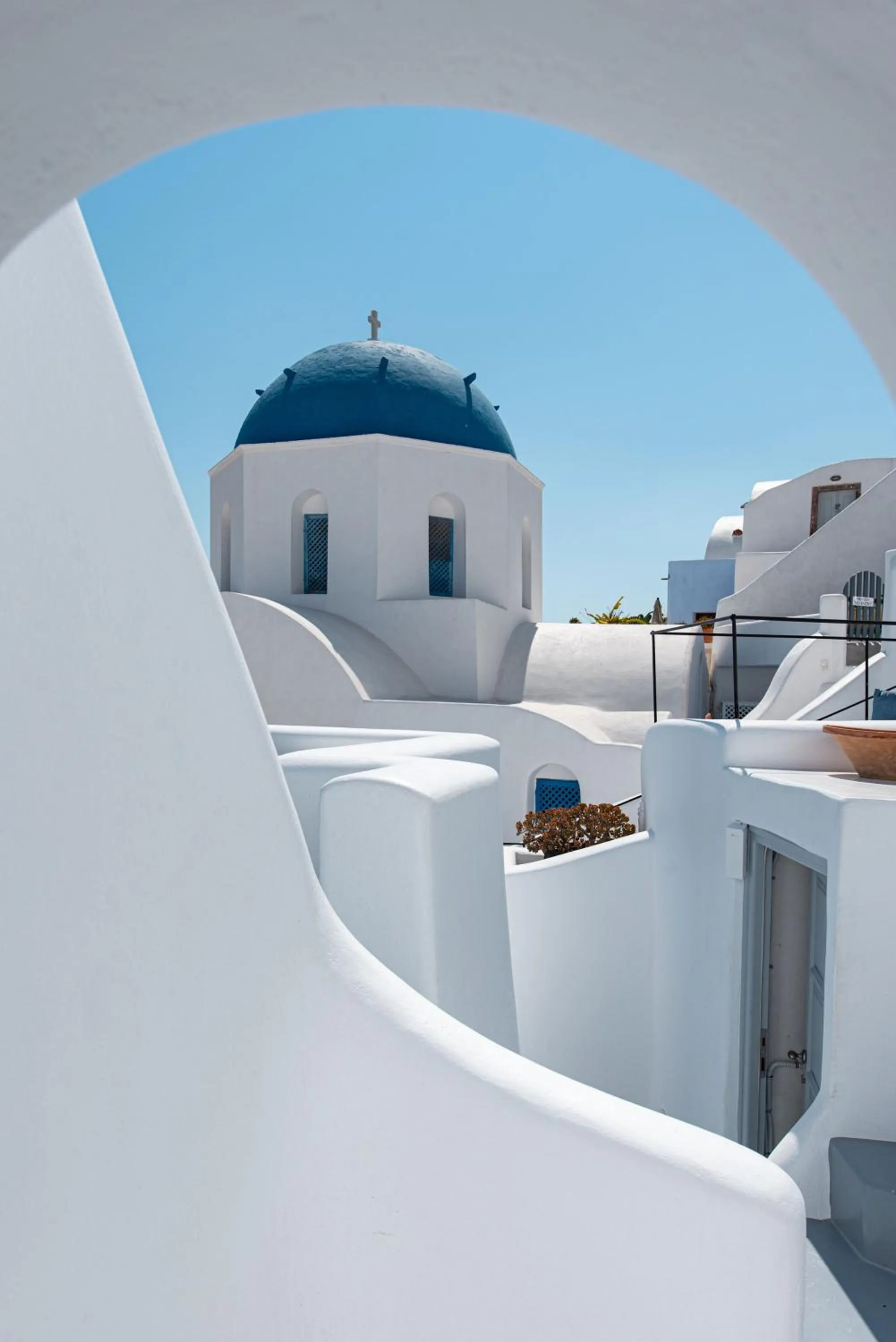 Balcony/Terrace in Oia Spirit Boutique Residences