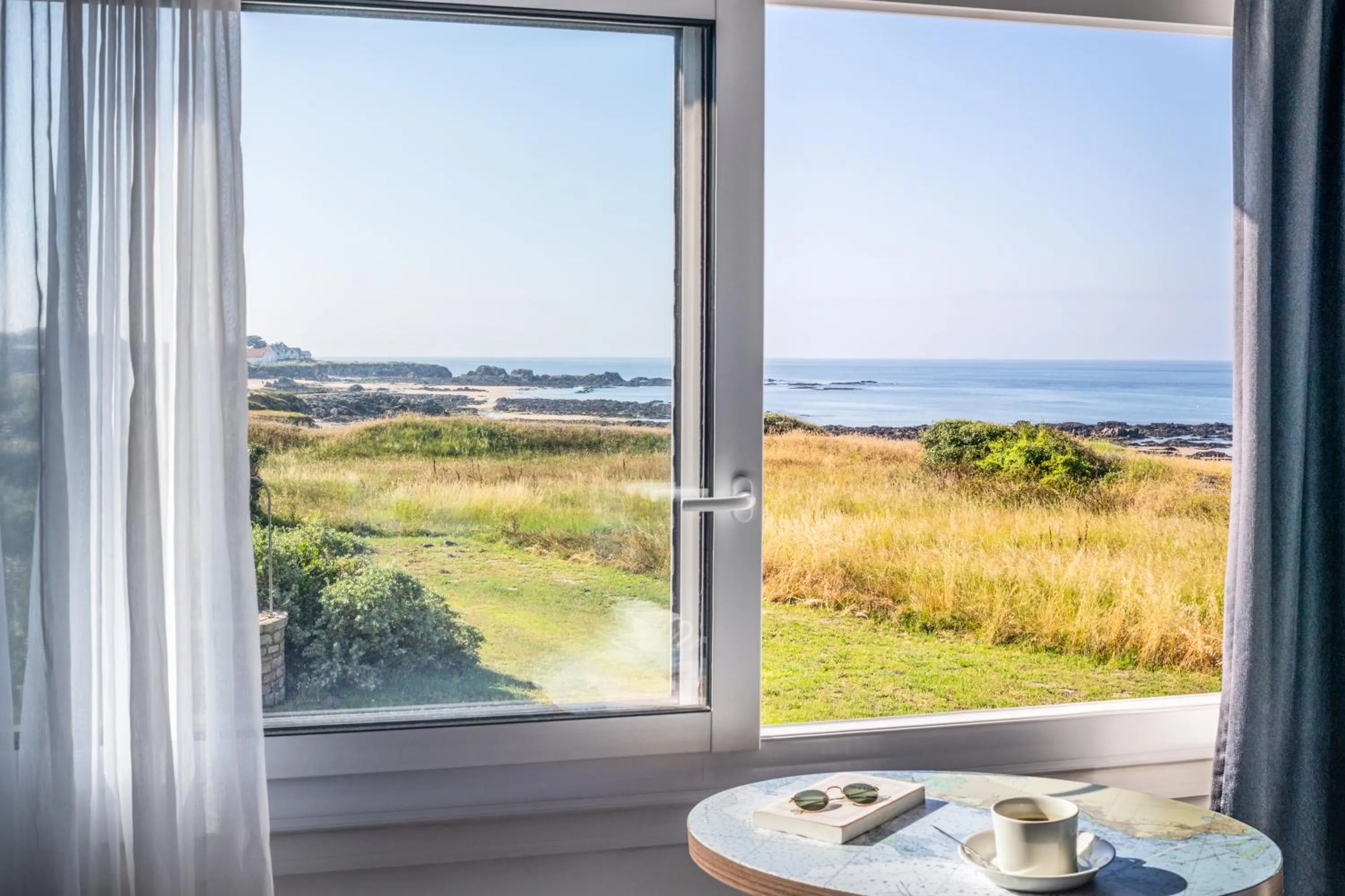 Sea view in Hôtel Le Lichen De La Mer