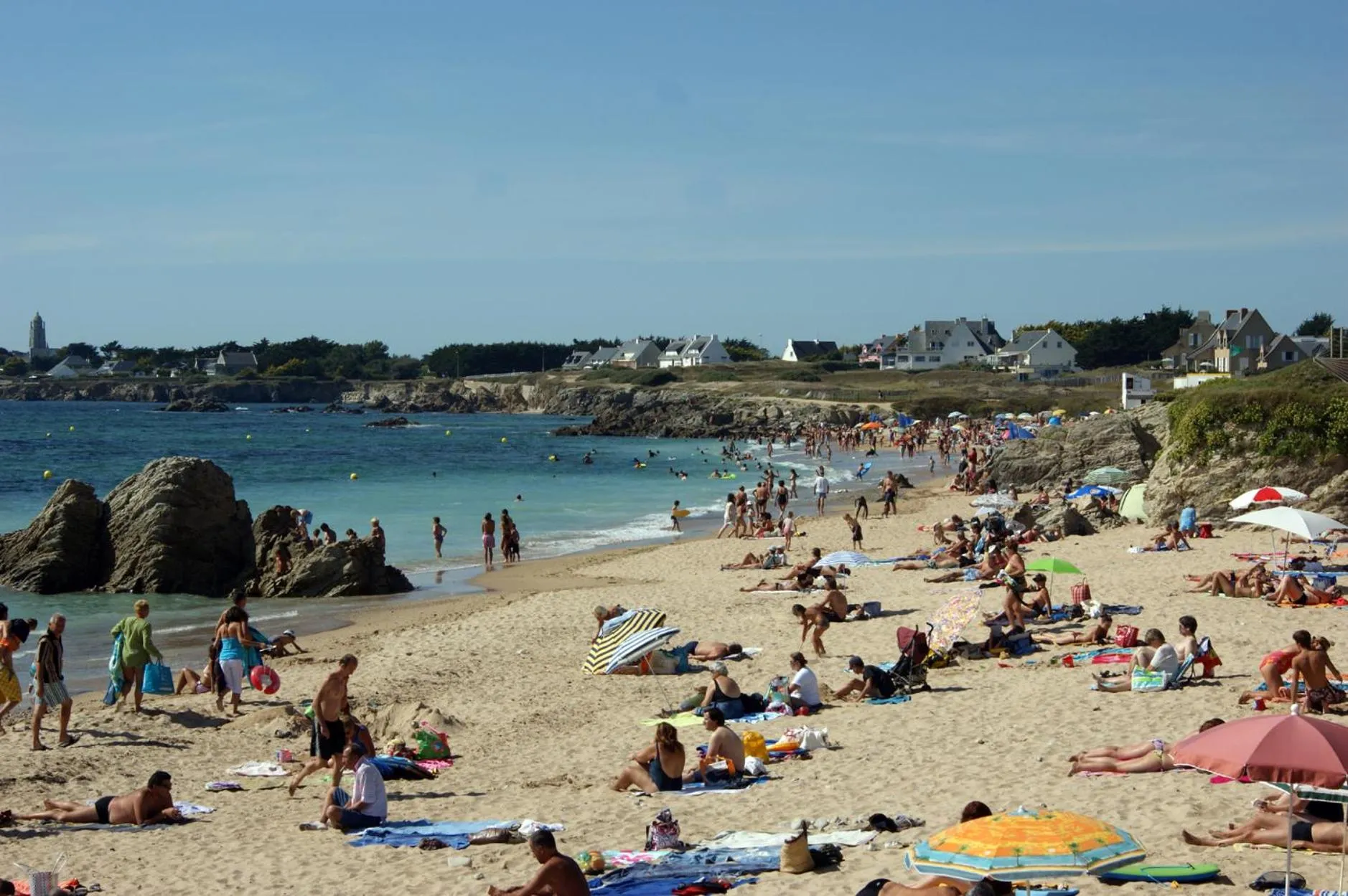 Beach in Hôtel Le Lichen De La Mer