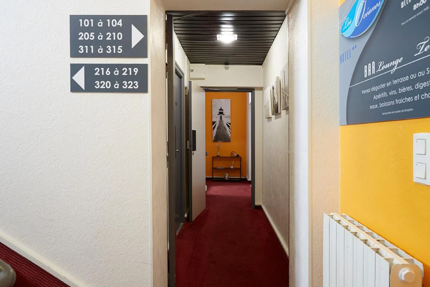 Area and facilities in The Originals City, Hôtel Les Océanes, Lorient