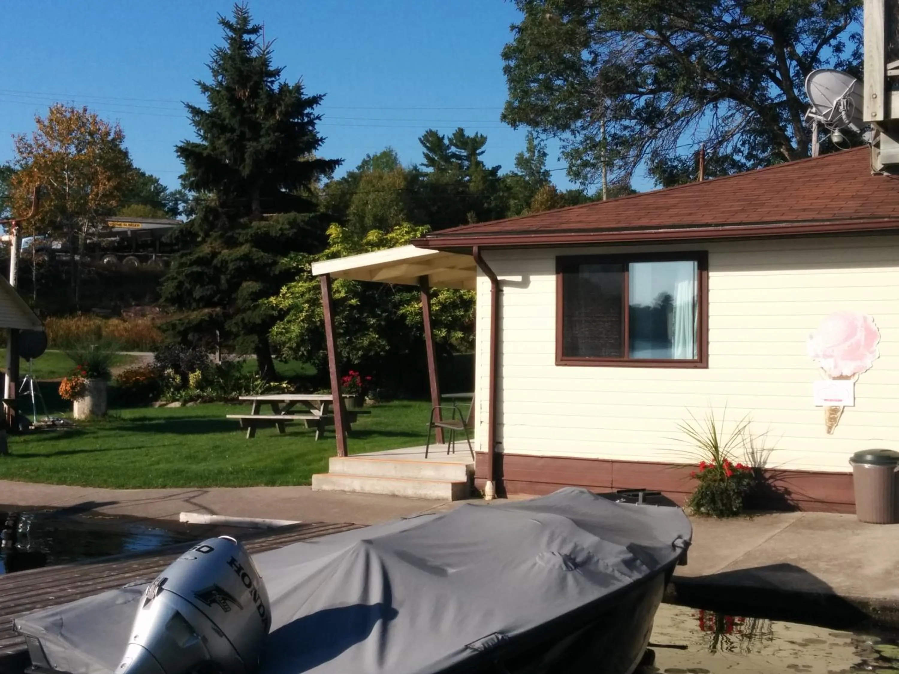 Patio in Sunrise Resort