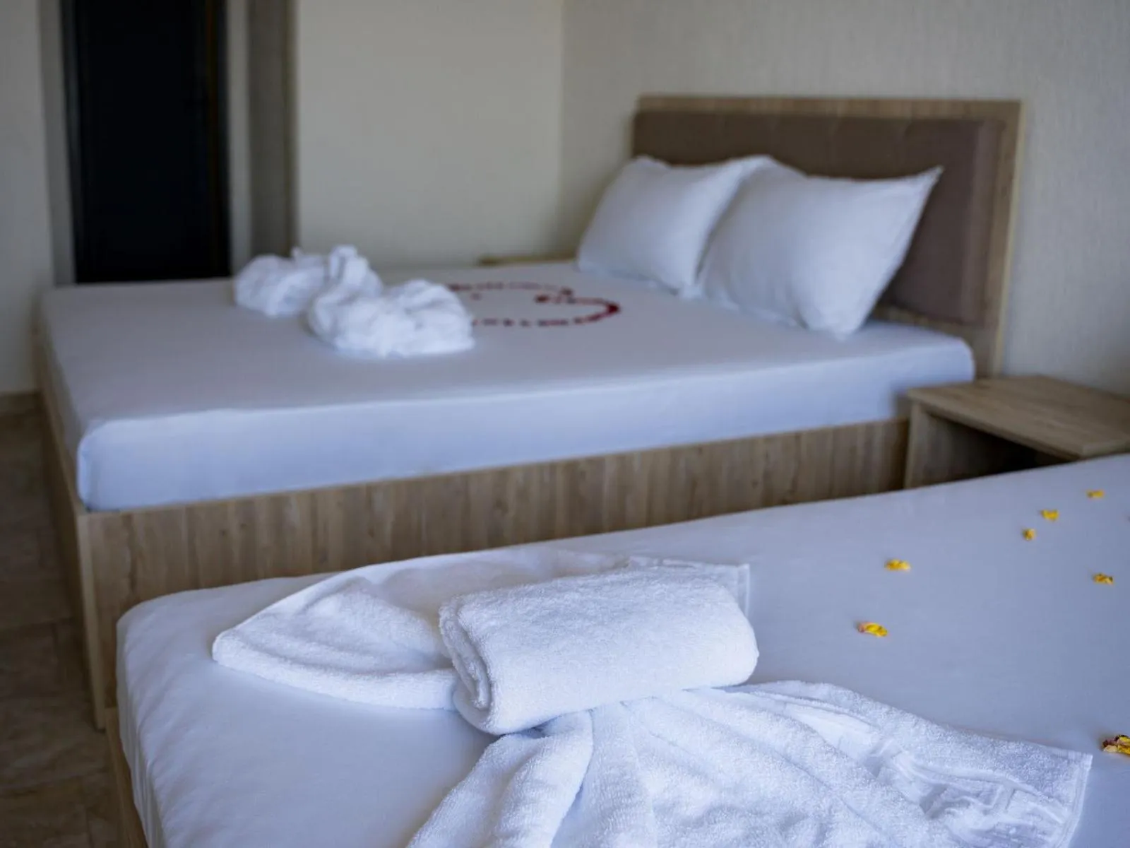 Bedroom, Bed in Complex Vraja Mării Costinești