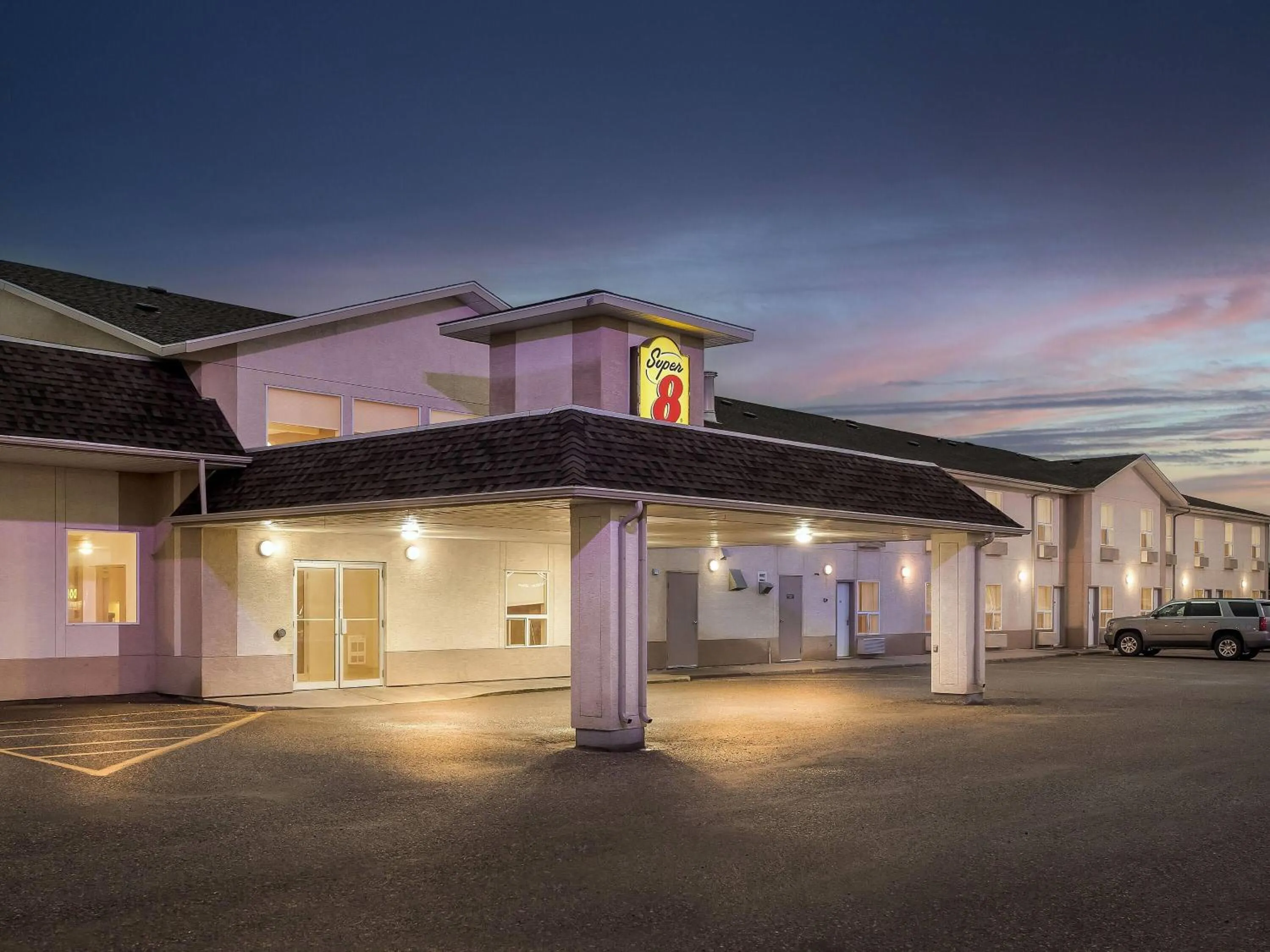 Property building in Super 8 by Wyndham Meadow Lake