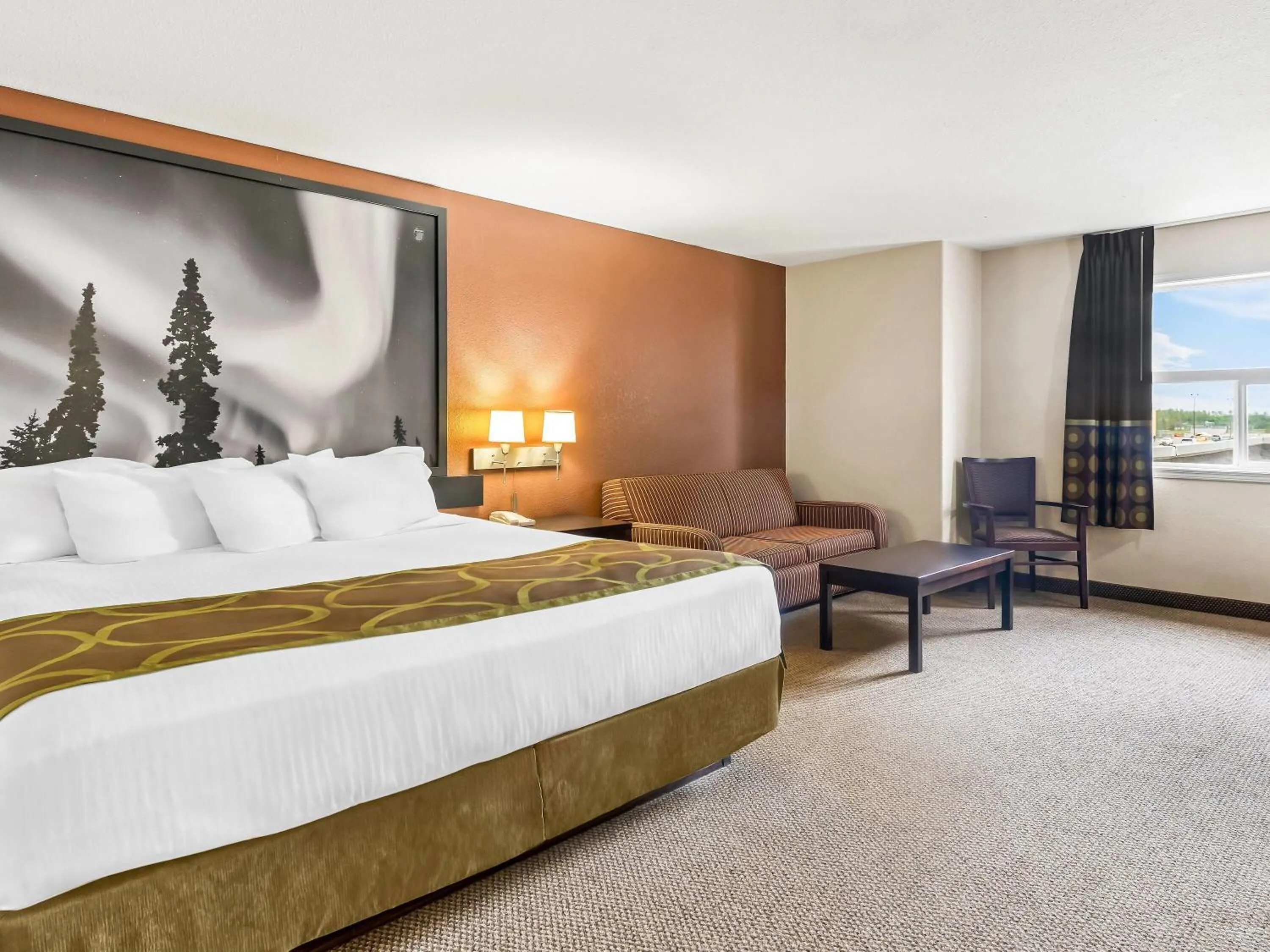 Photo of the whole room, Bed in Super 8 by Wyndham Meadow Lake