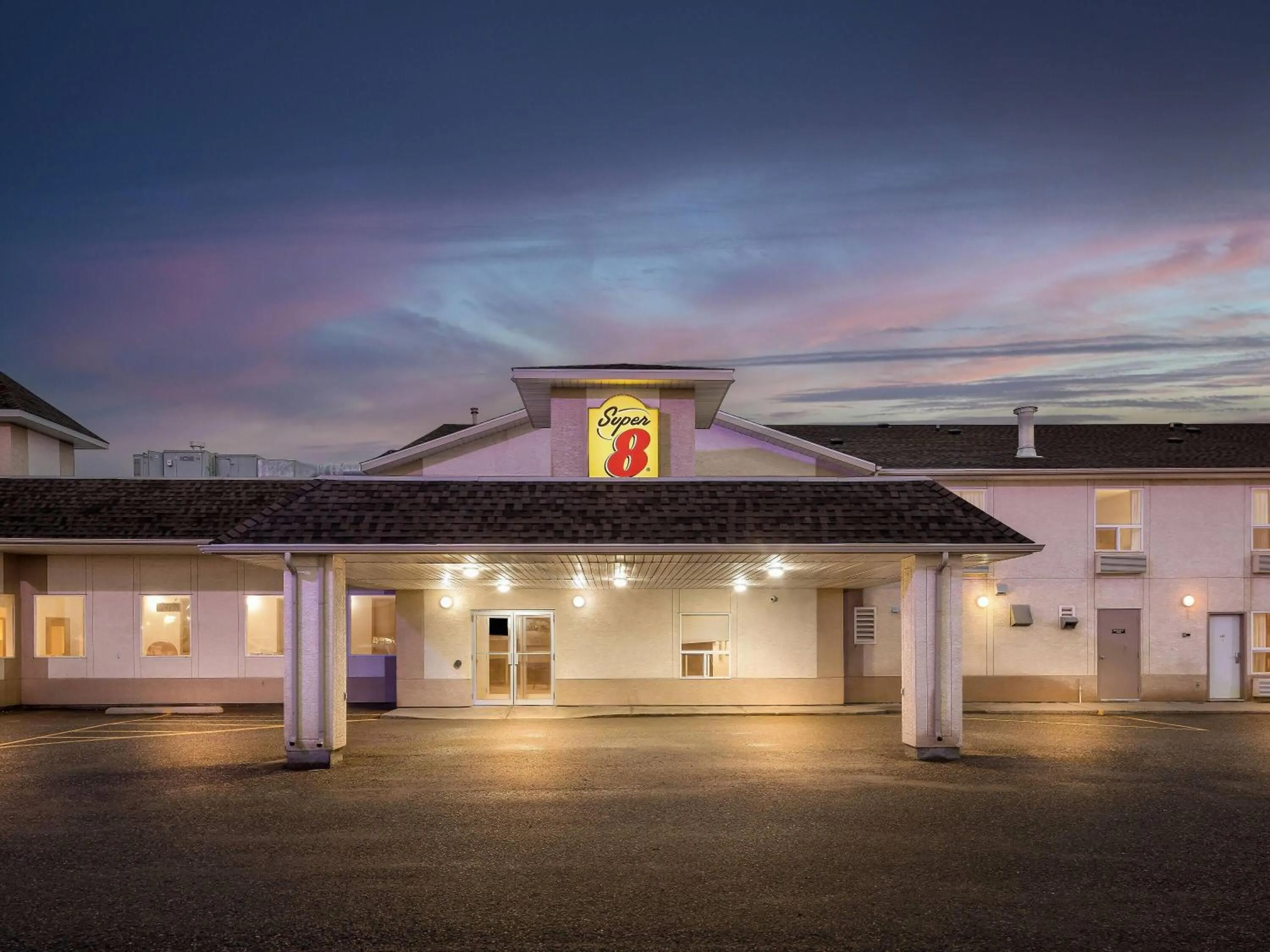 Property building in Super 8 by Wyndham Meadow Lake