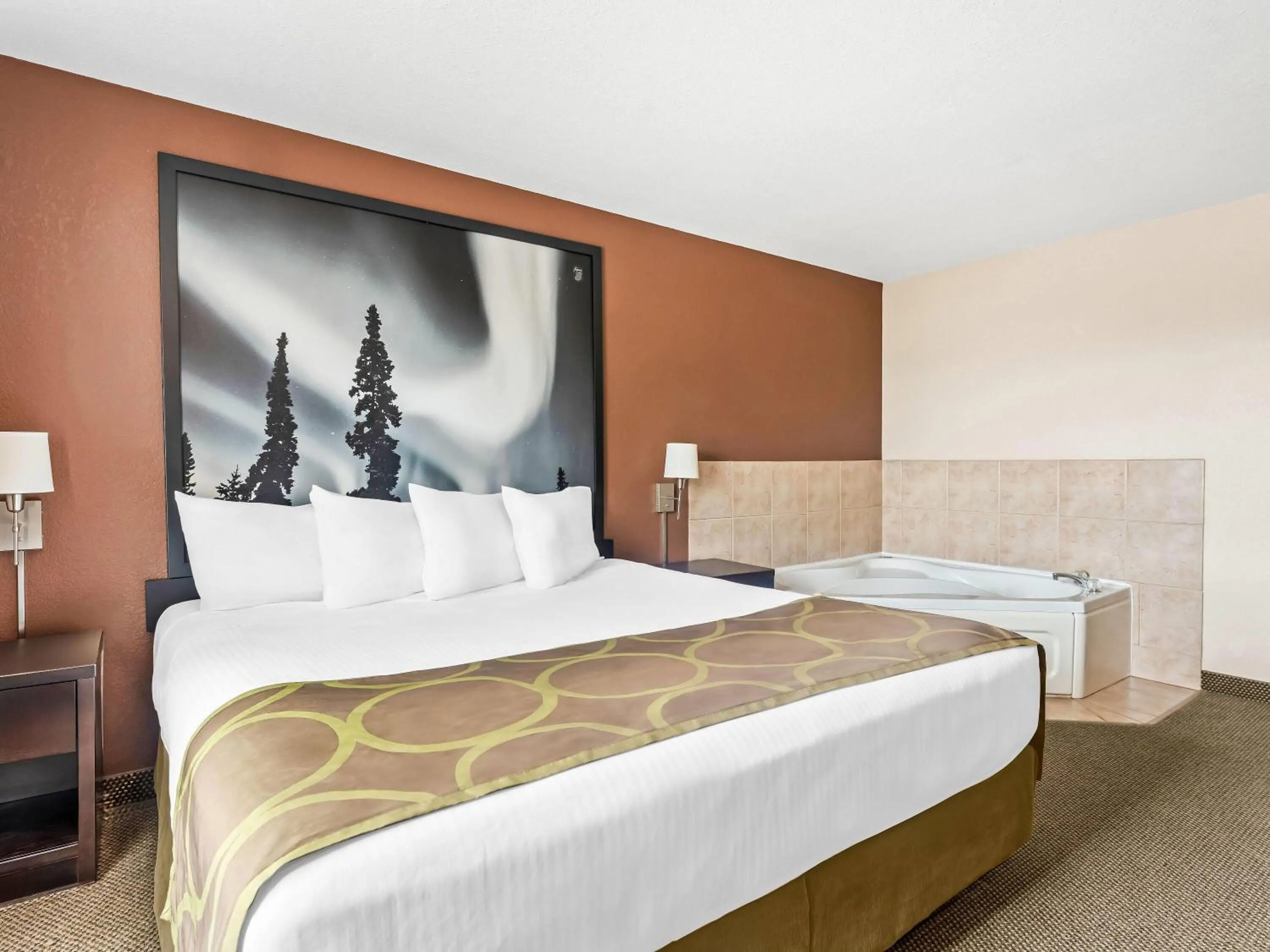 Bed in Super 8 by Wyndham Meadow Lake