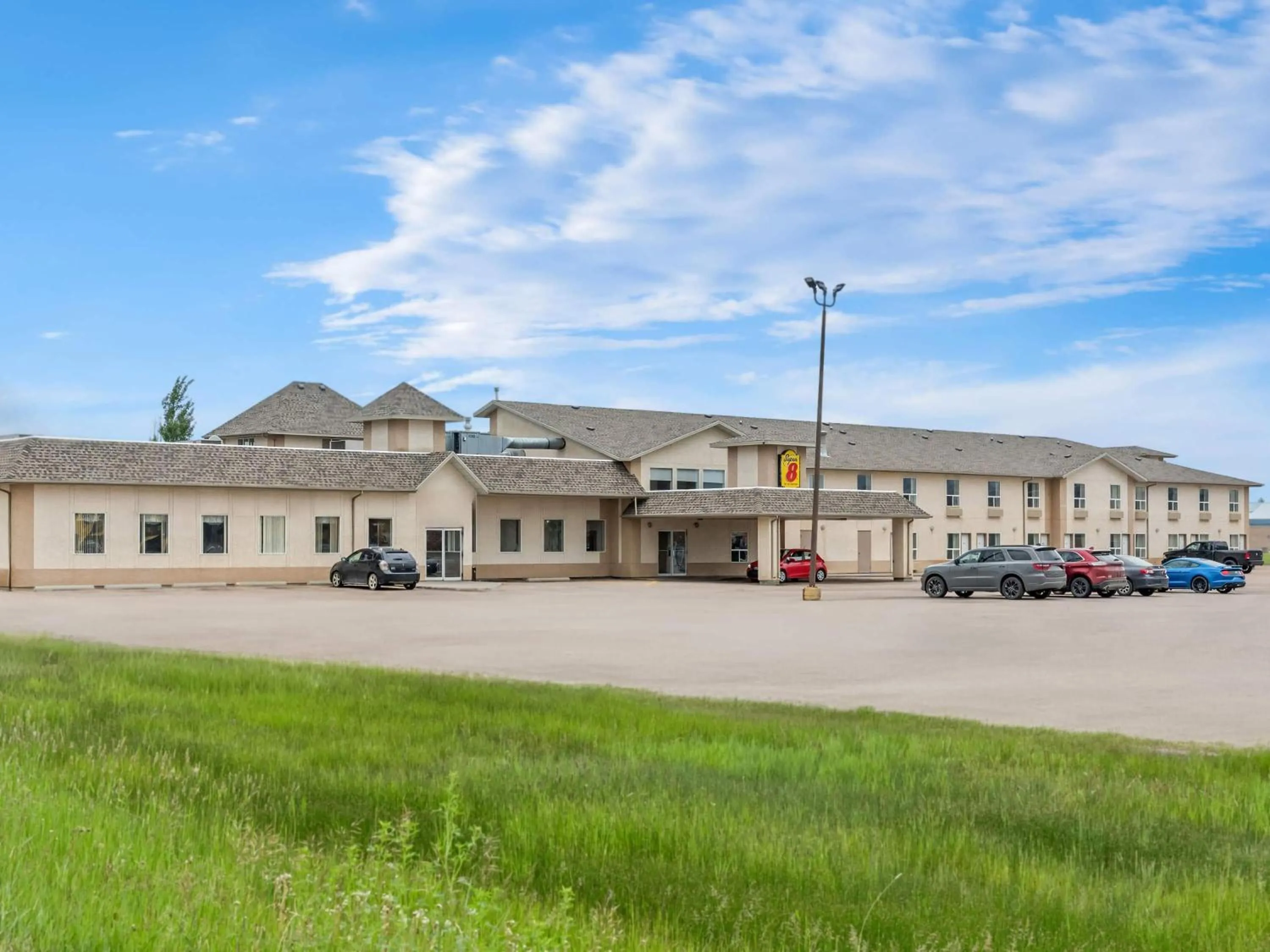 Property building in Super 8 by Wyndham Meadow Lake