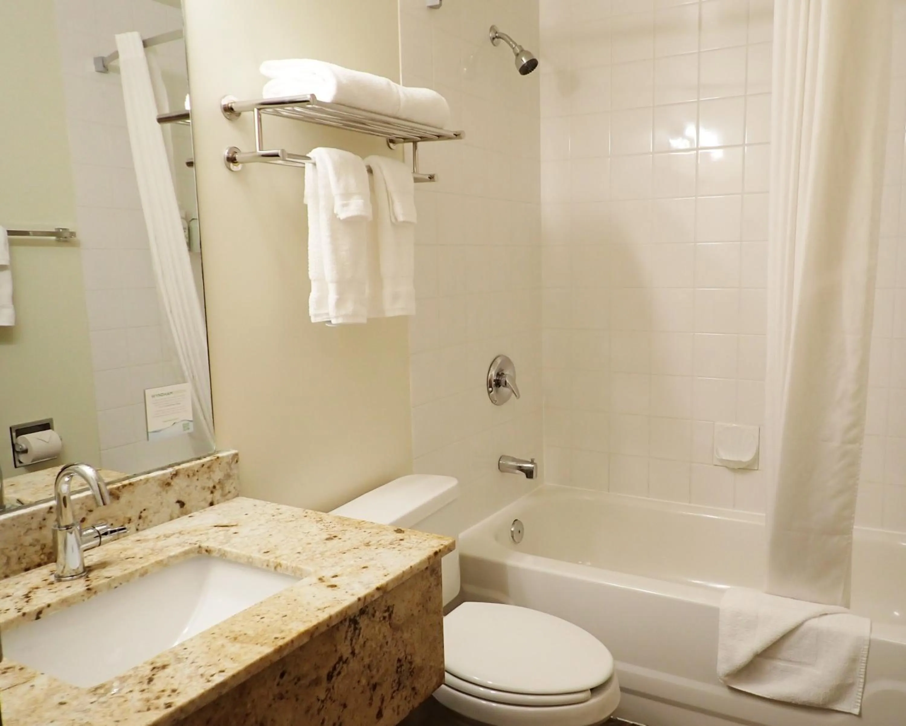 Bathroom in Days Inn by Wyndham Taber