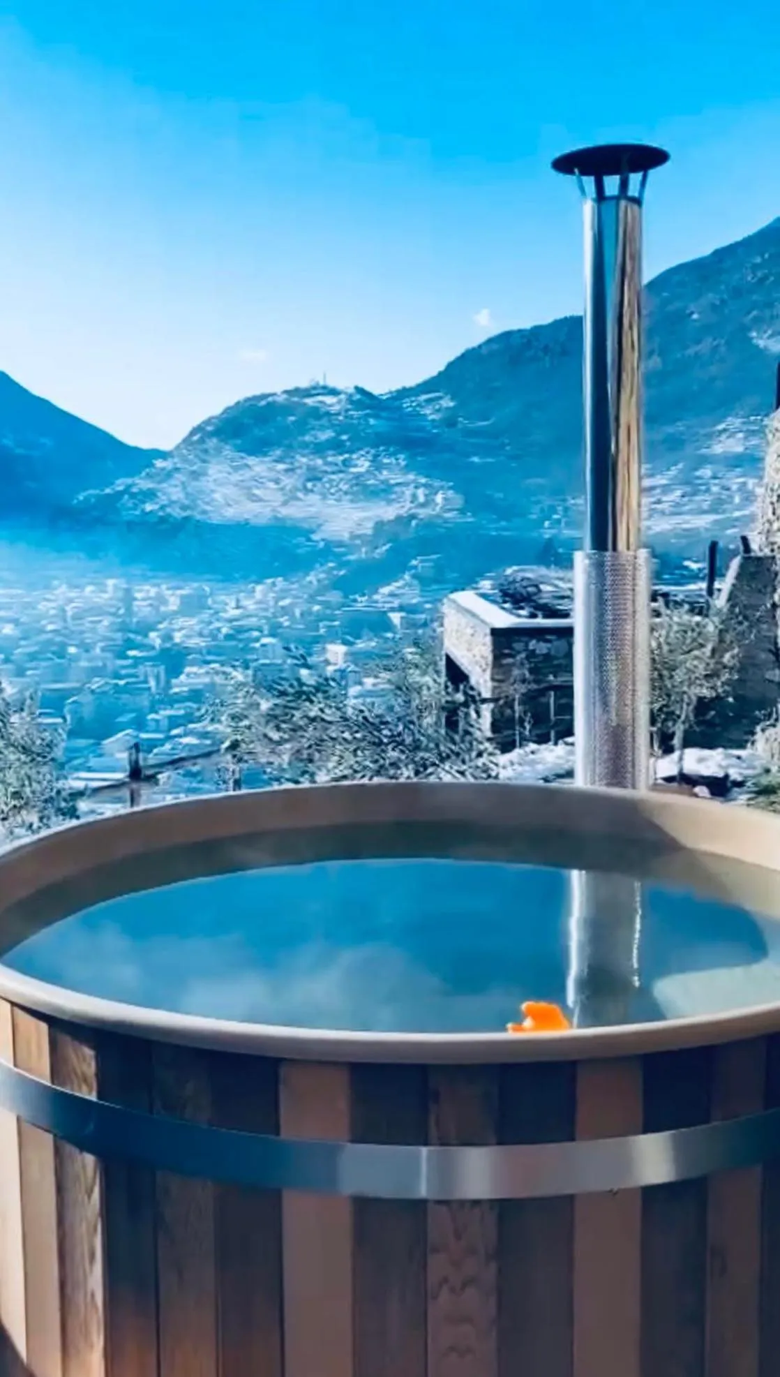 Pool view in Cà Rossa #panoramic suite