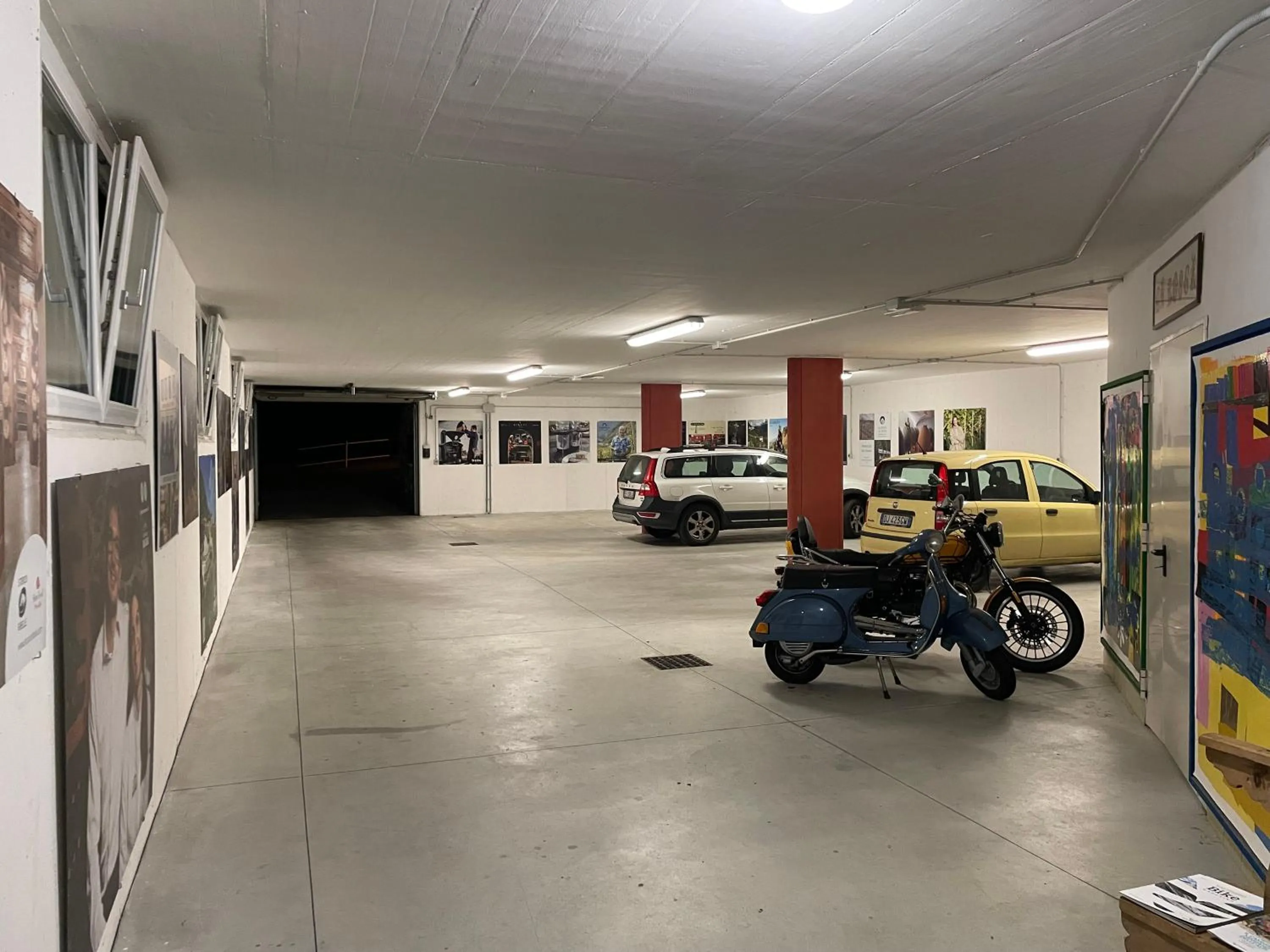 Parking in Cà Rossa #panoramic suite