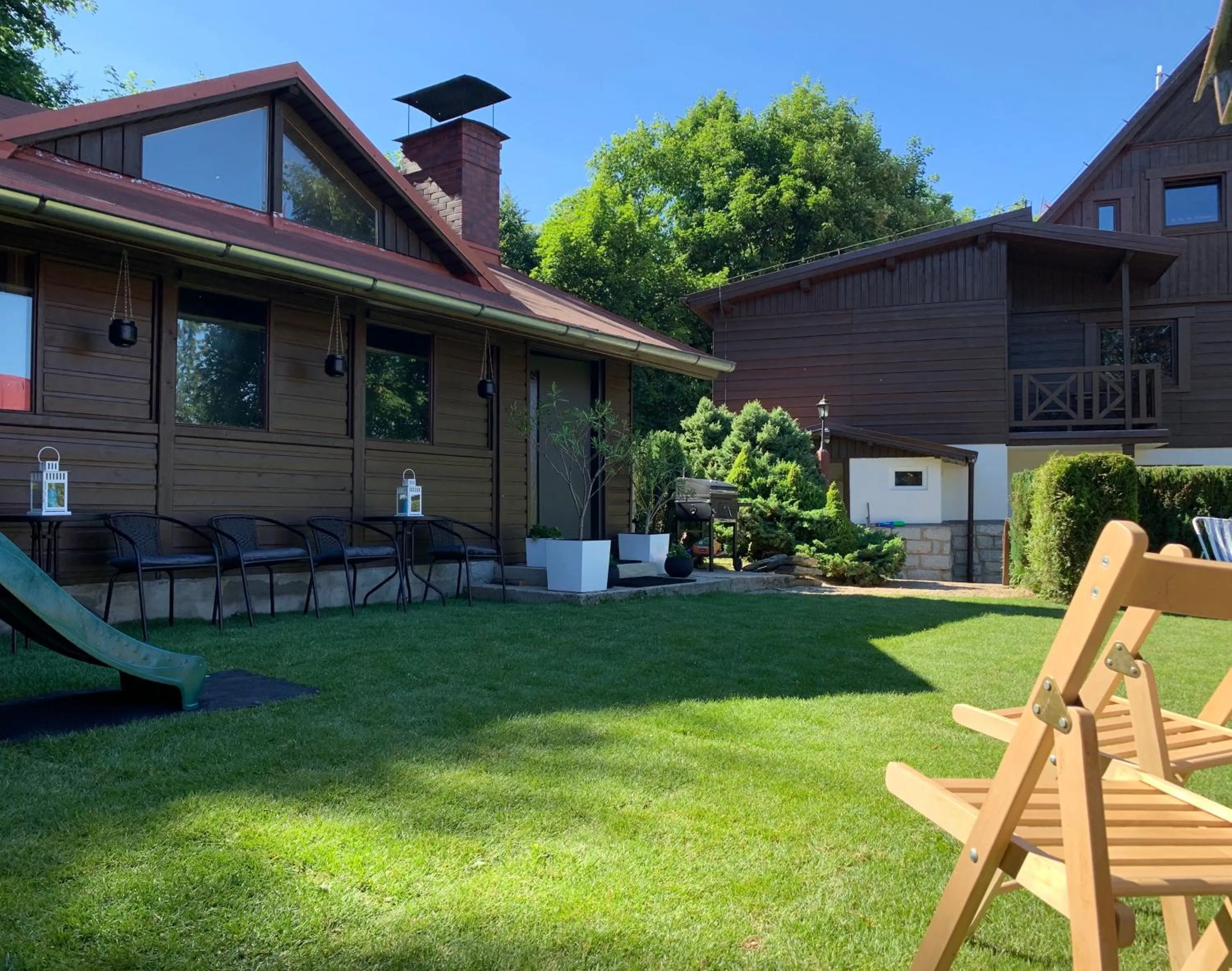 Garden in Willa Karkonoska