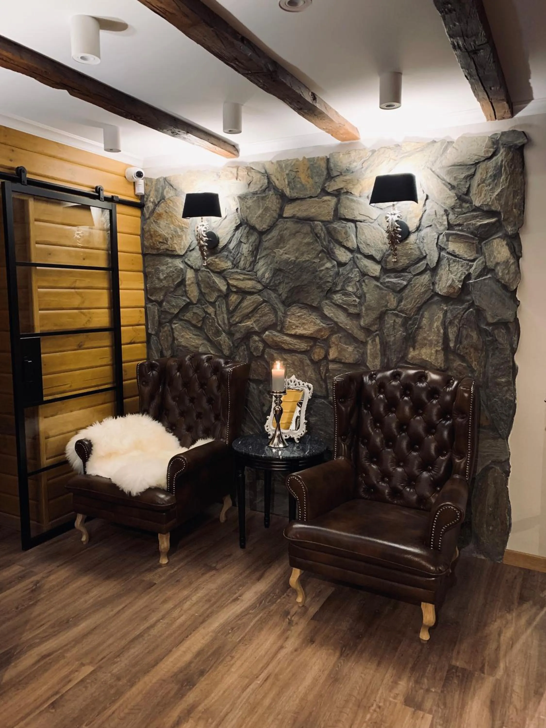 Lobby or reception in Willa Karkonoska