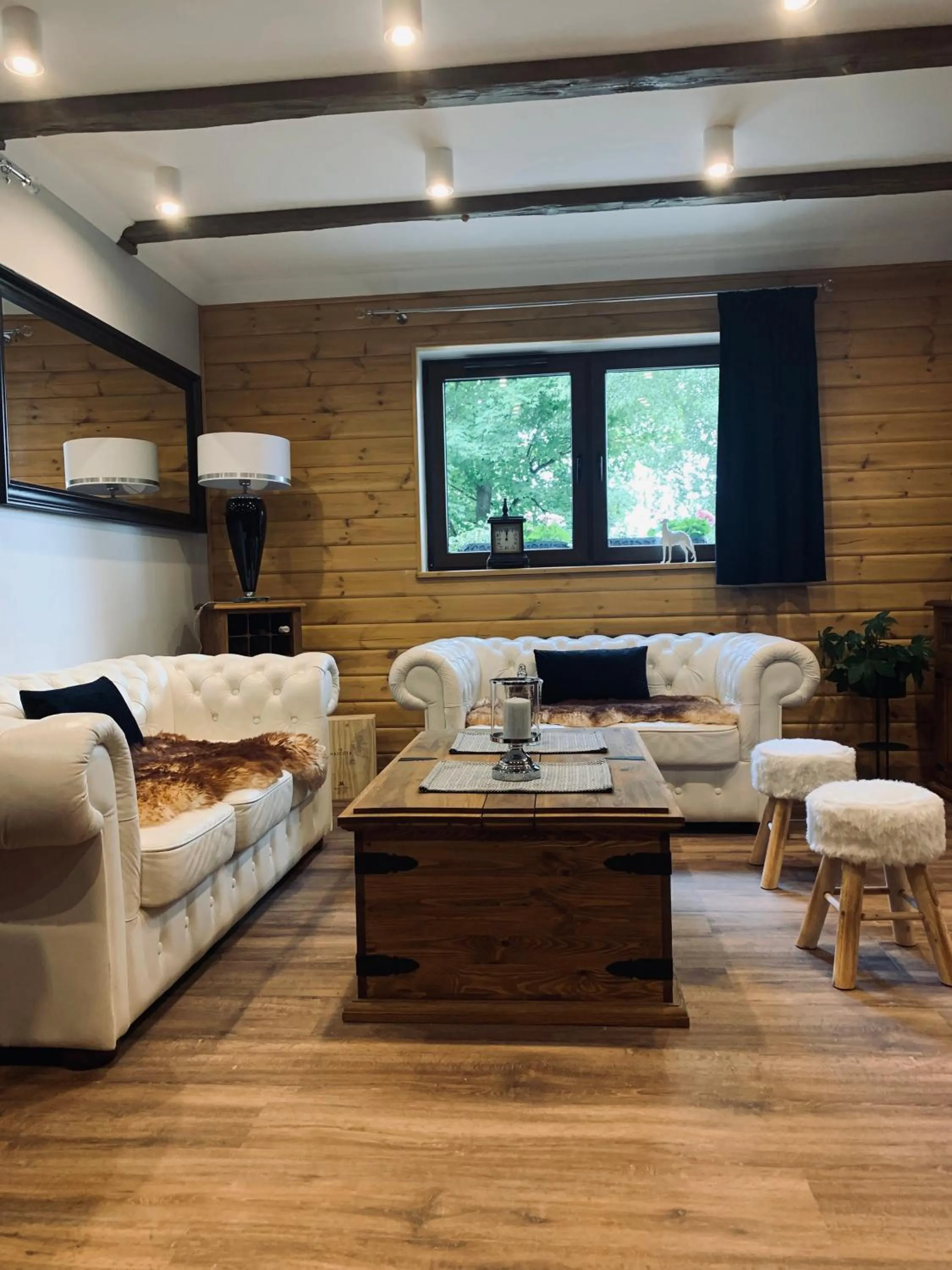 Seating area in Willa Karkonoska