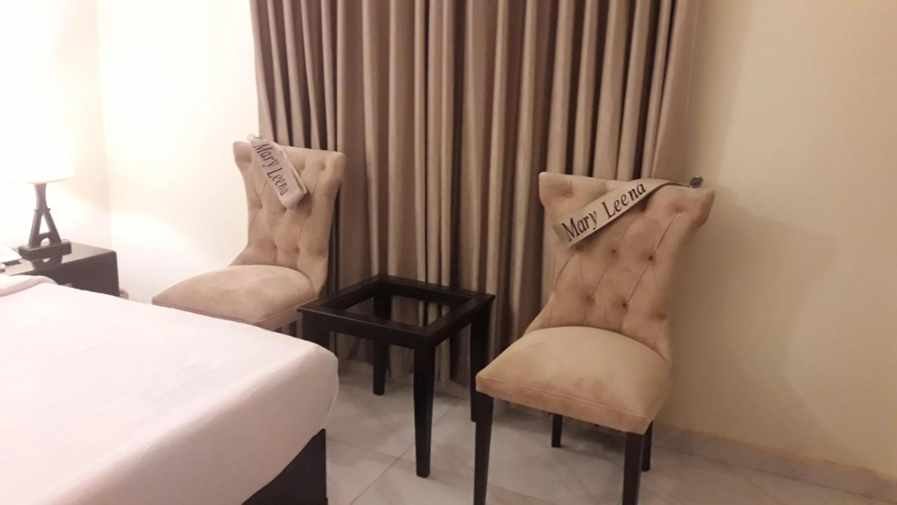Seating area in MaryLeena Hotel Gulberg