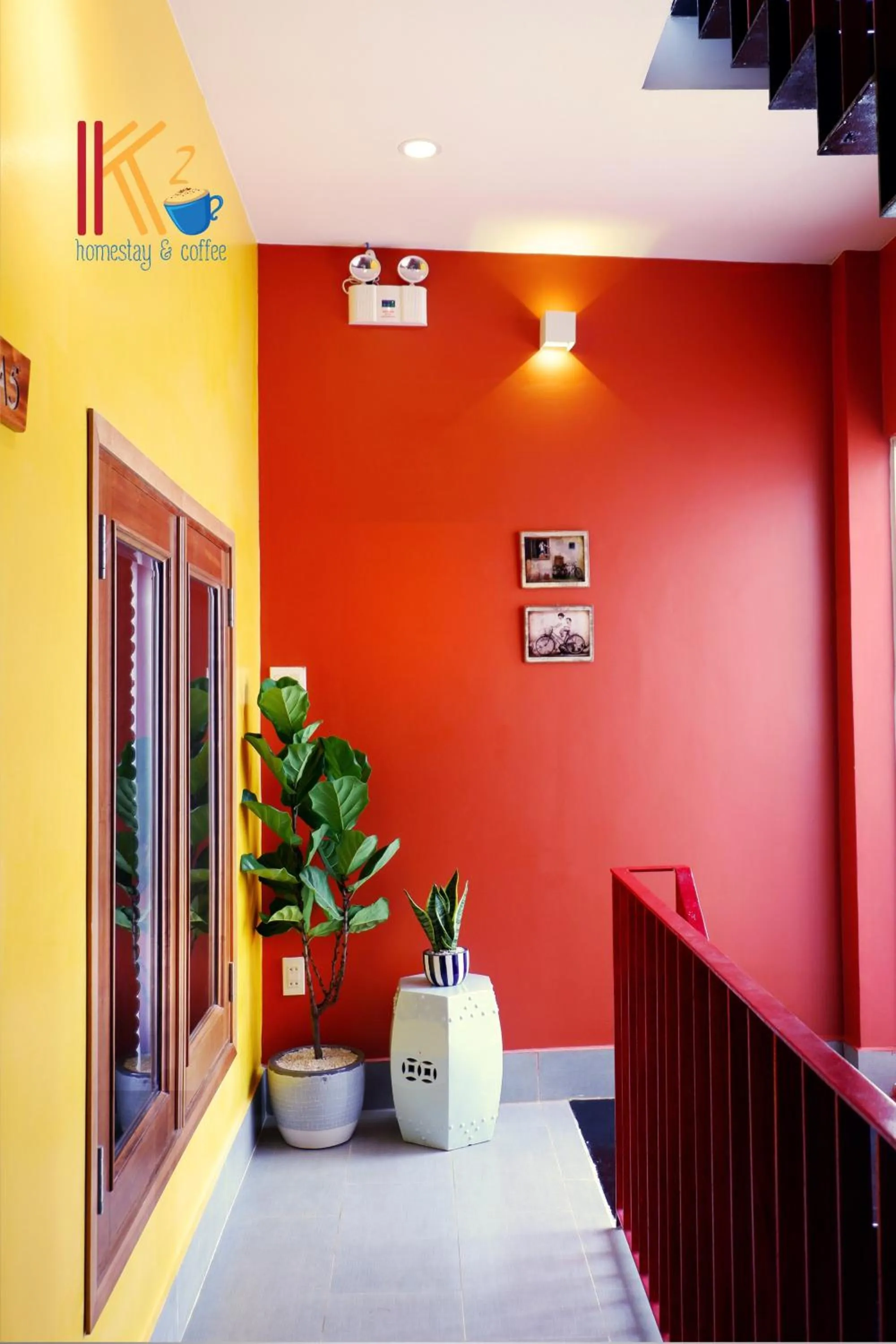 Lobby or reception in K2 Homestay & Coffee