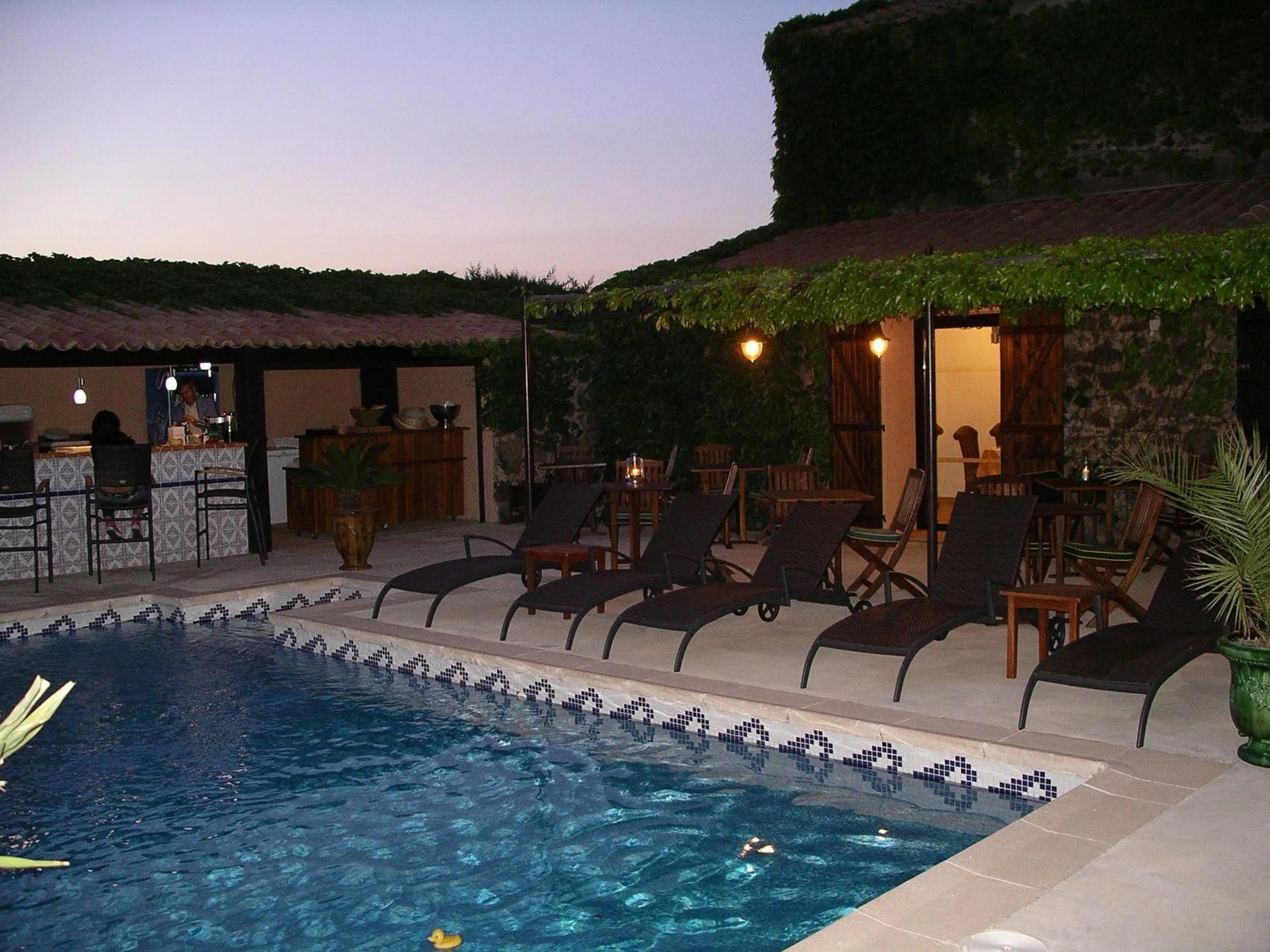 Swimming pool in La Bergerie Du Cap