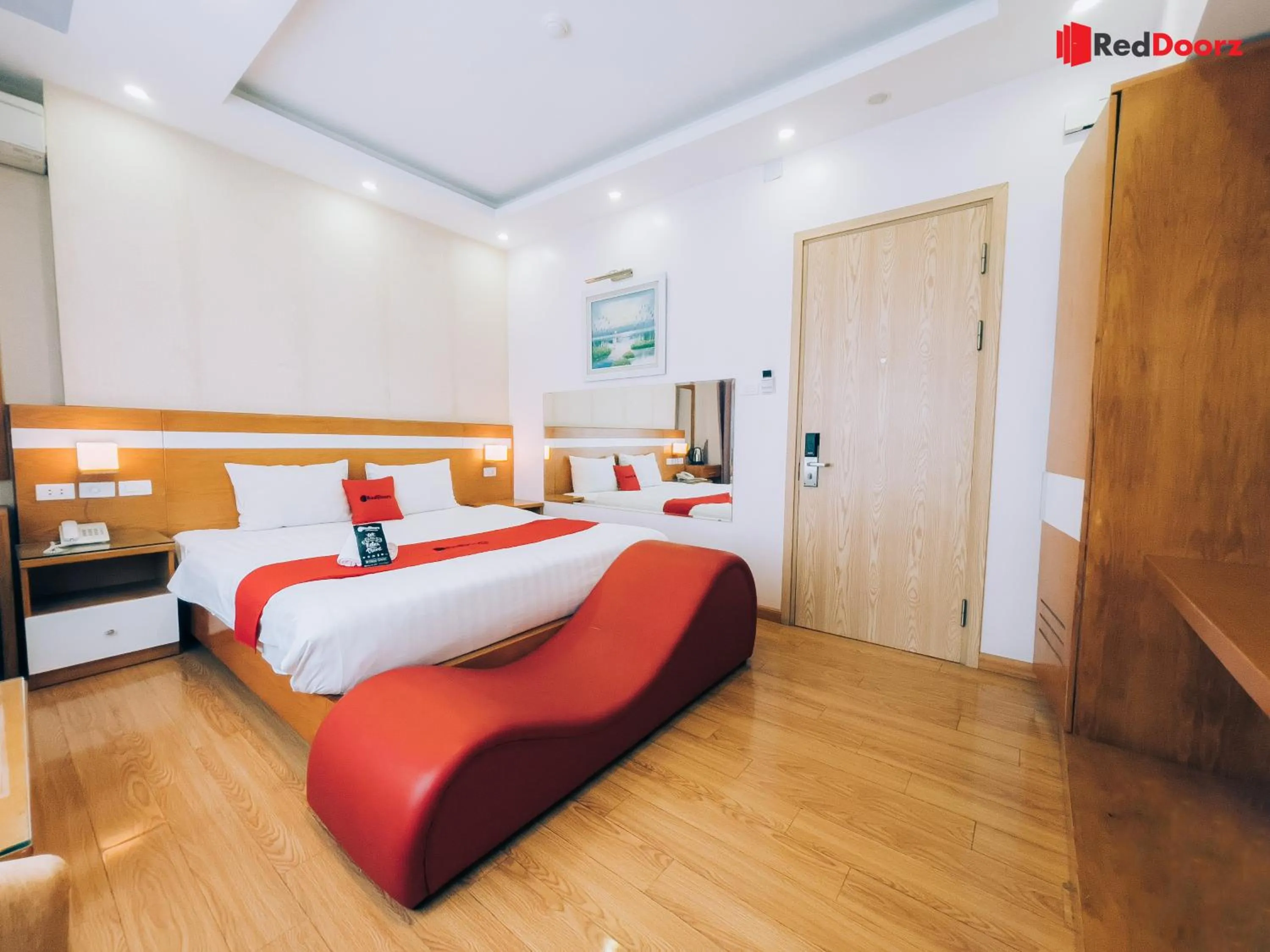 Bed in Home Hotel Truong Cong Giai