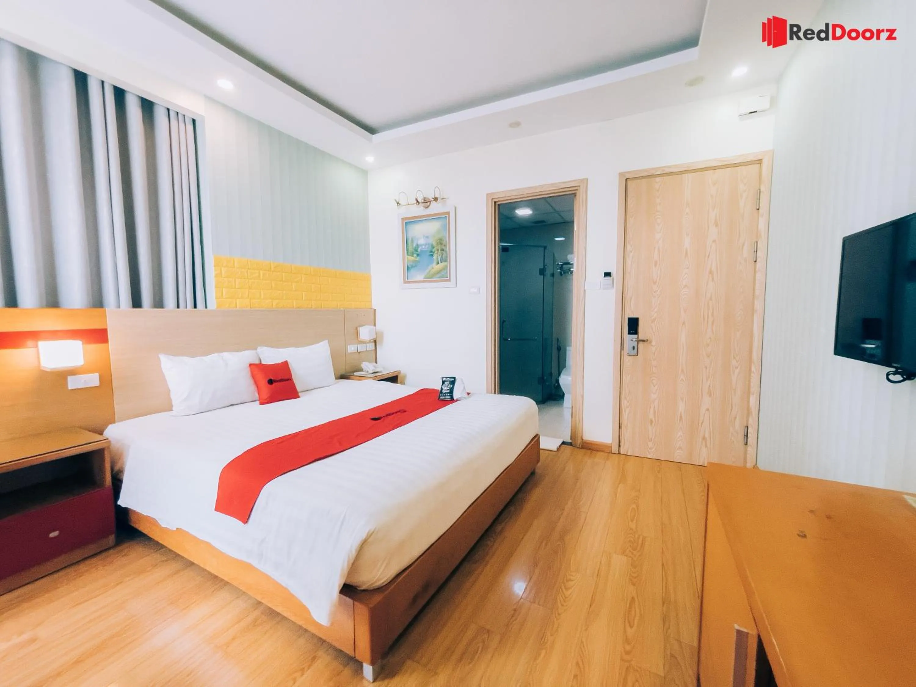 Bed in Home Hotel Truong Cong Giai