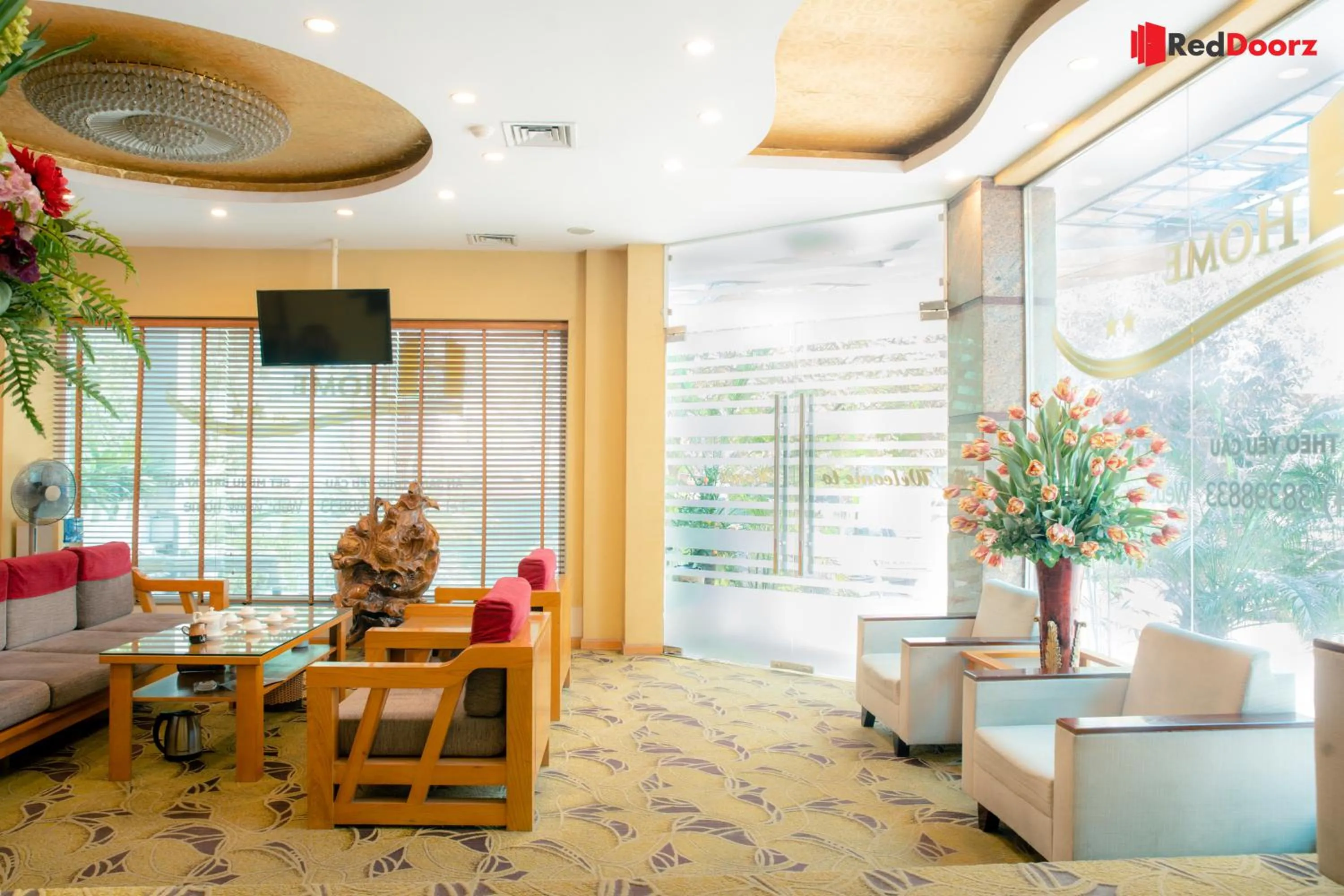 Lobby or reception in Home Hotel Truong Cong Giai