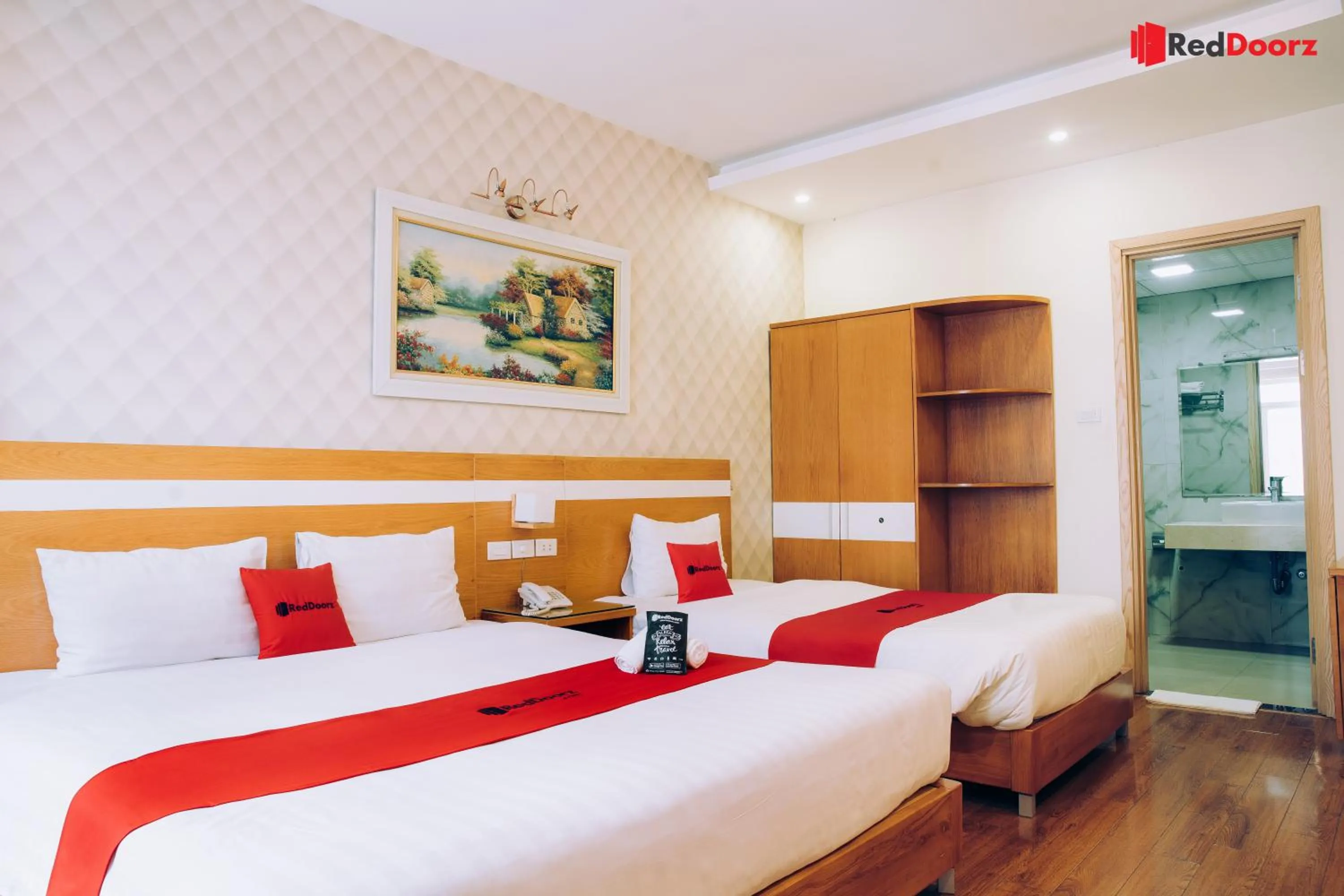 Bed in Home Hotel Truong Cong Giai