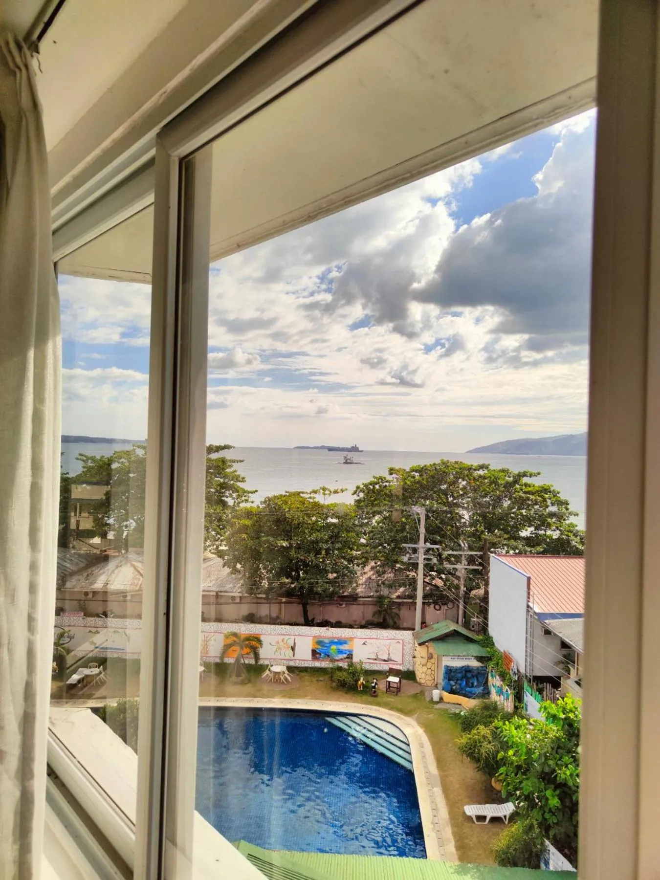 Pool view in Wild Orchid Beach Resort