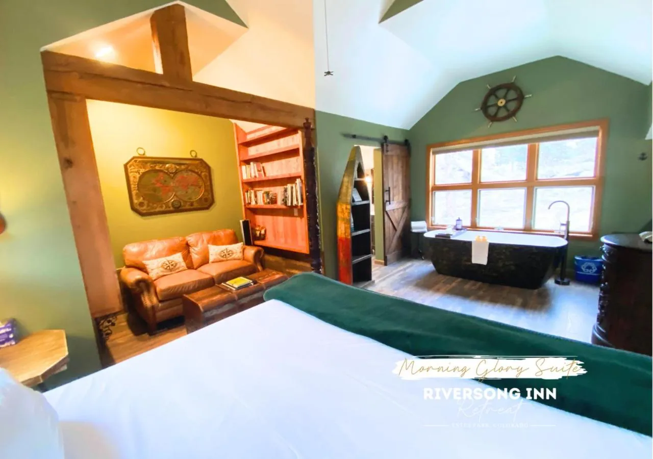 Bedroom, Bed in Riversong Inn Retreat