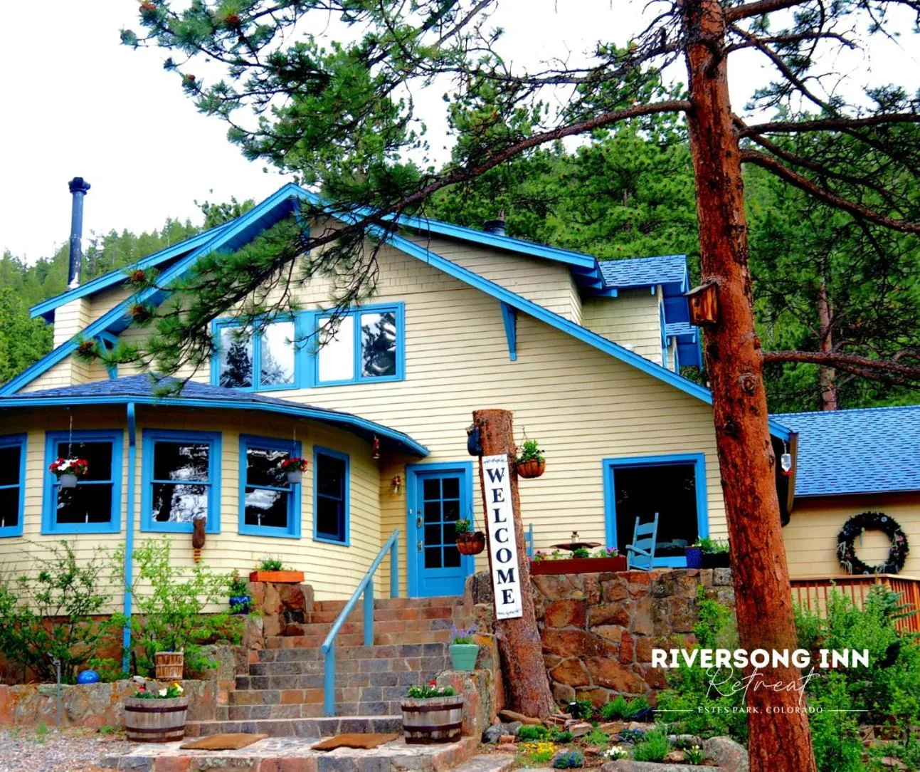 Property building in Riversong Inn Retreat