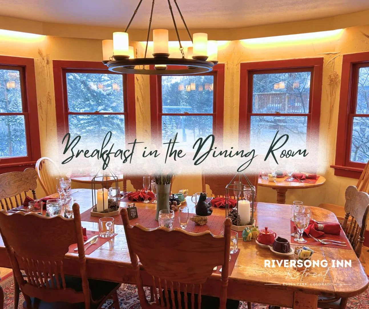 Breakfast in Riversong Inn Retreat