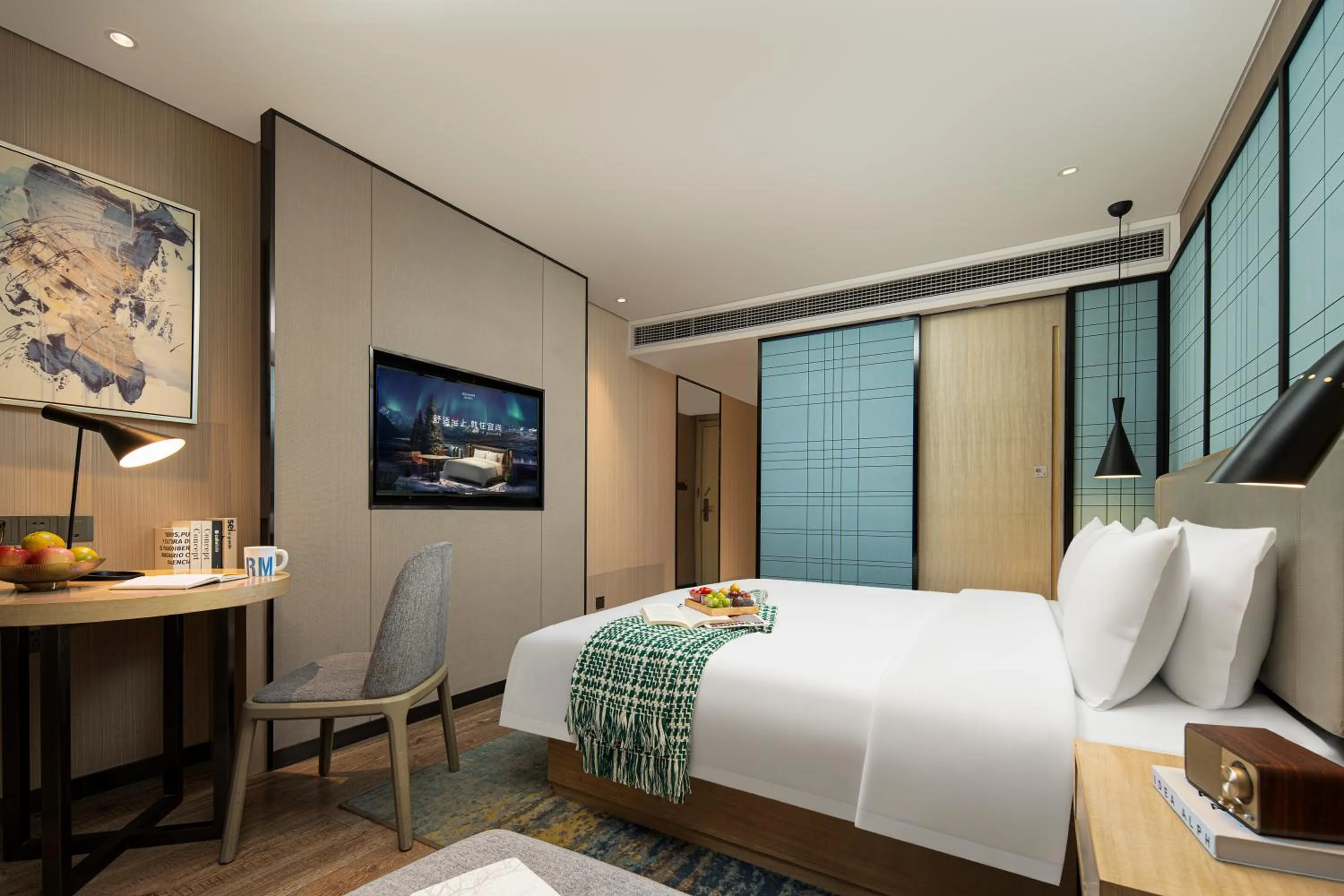 Bed in Echarm Hotel Chengdu Chunxi Road IFS Center