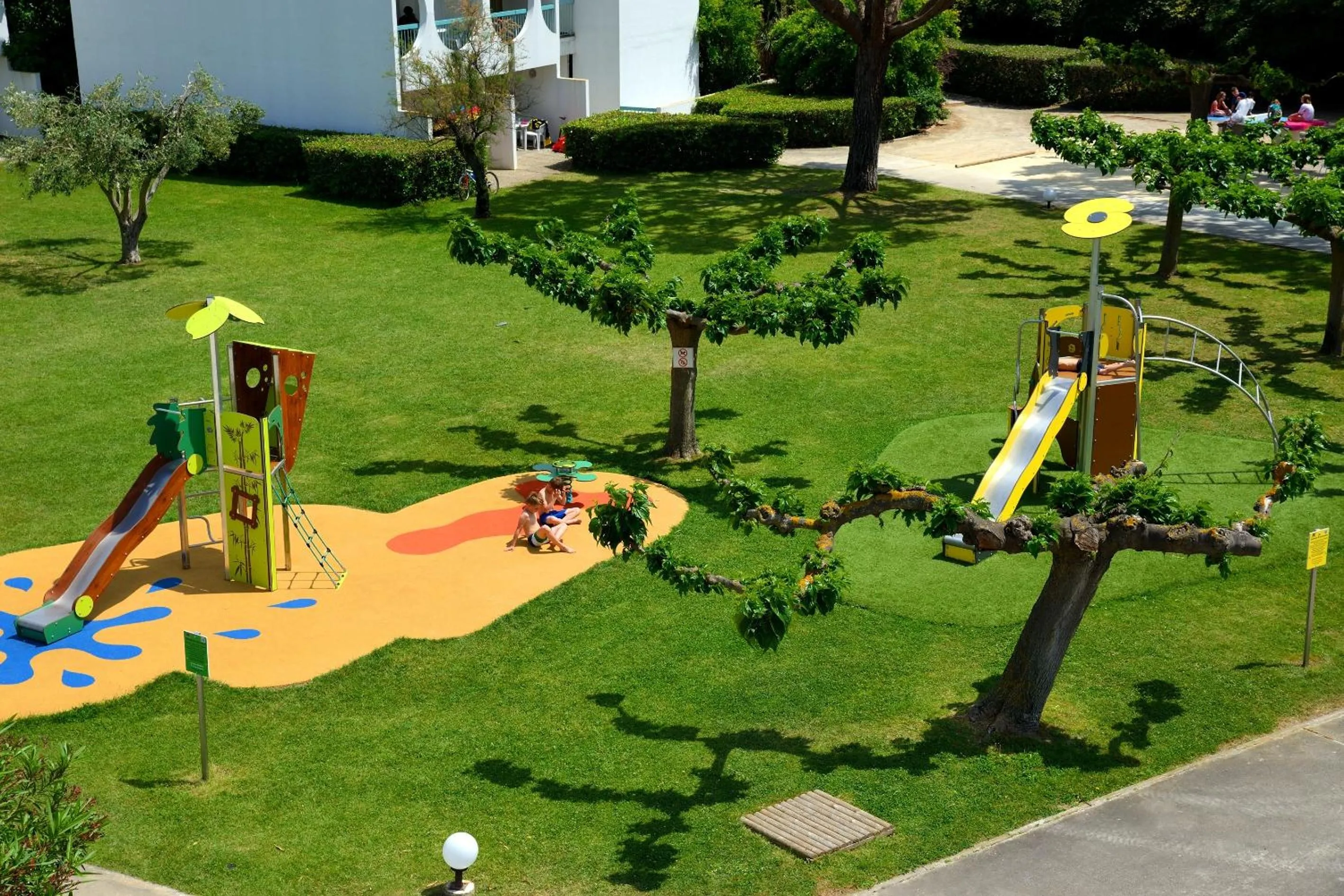Children play ground in Residence Residéal La Grande Motte