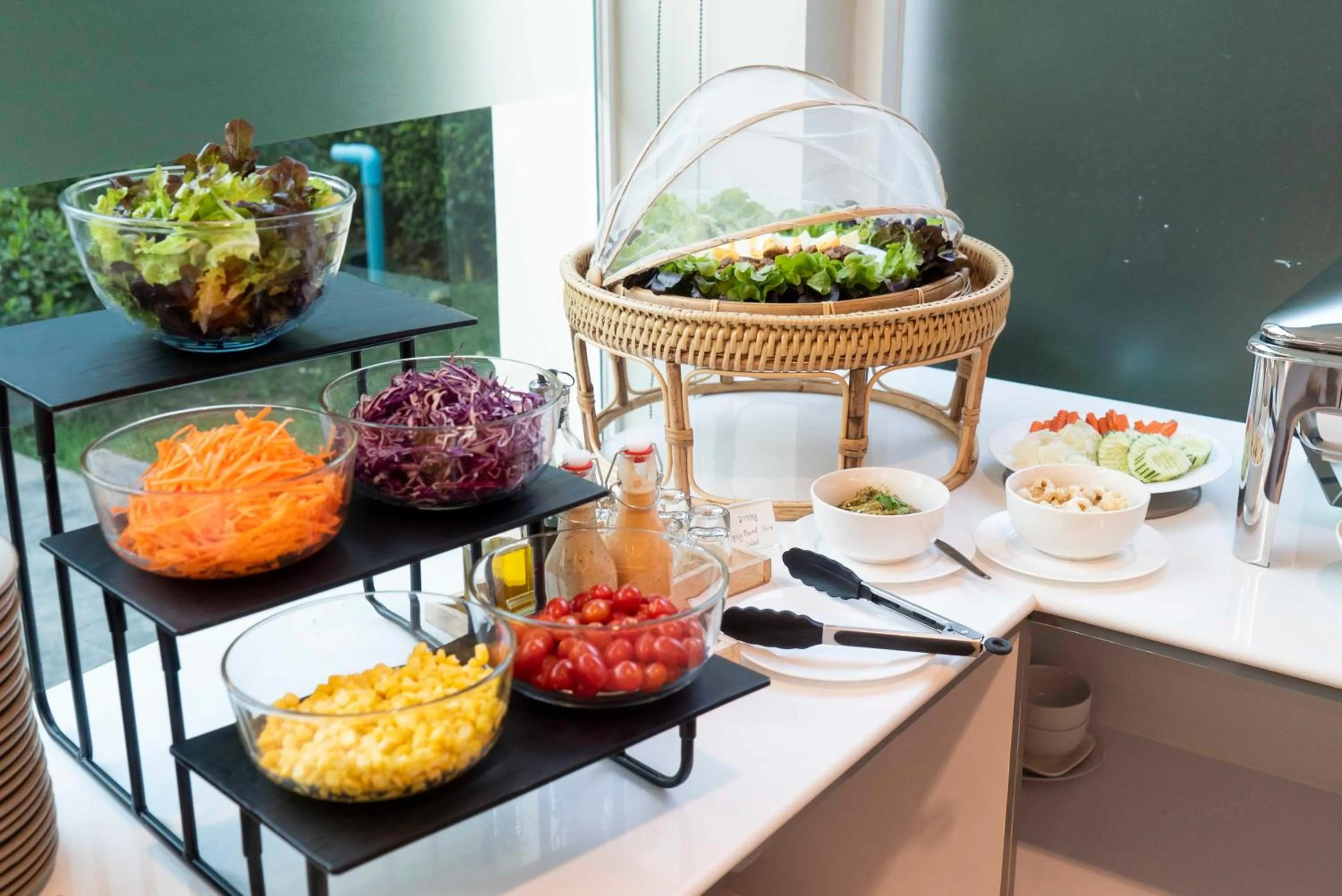 Buffet breakfast in Nantra Chiangmai Riverfront Hotel