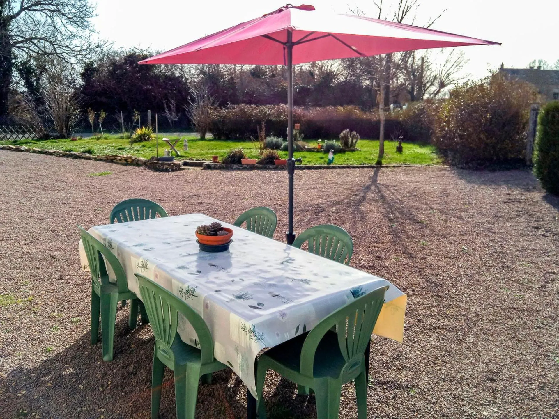 Garden in Le Pré de Luceau