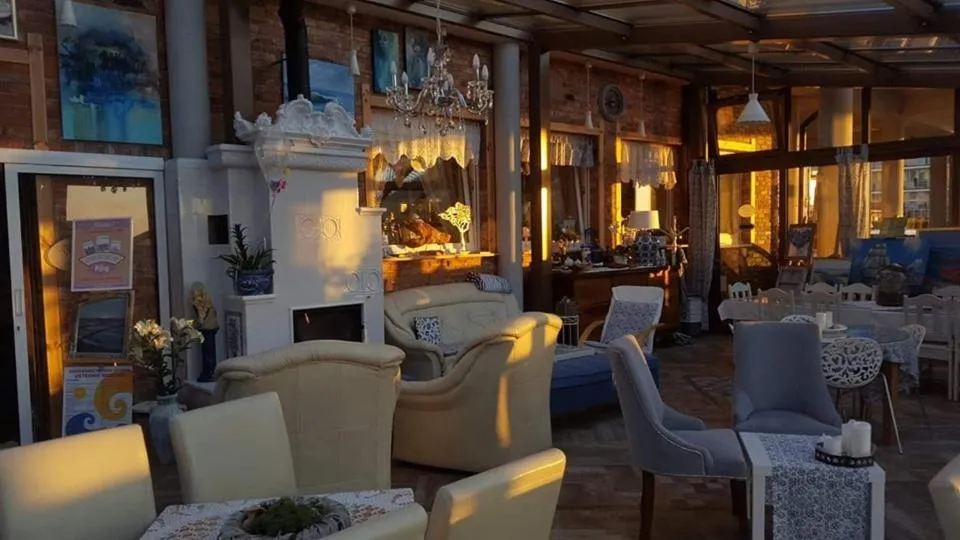 Lobby or reception in Pensjonat Kaszubianka