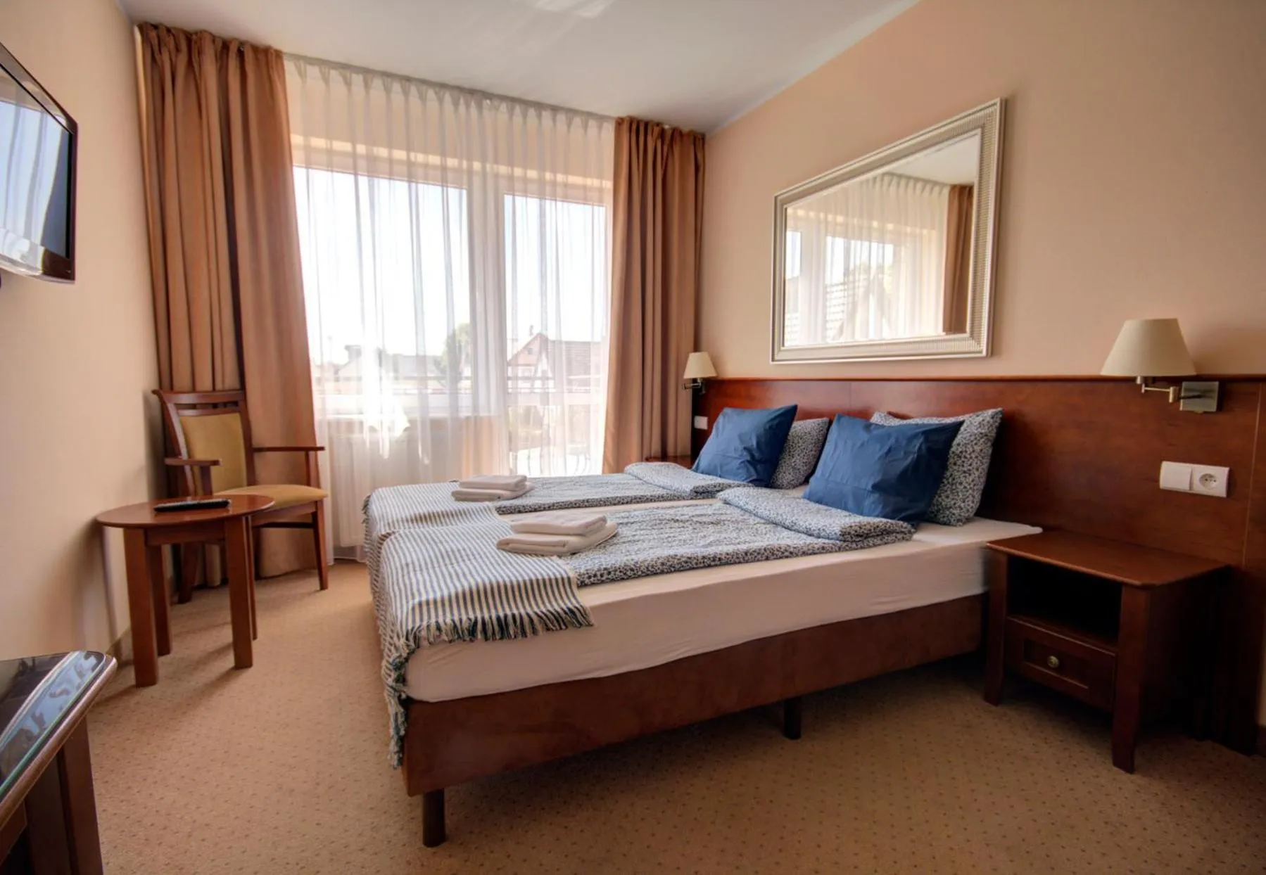 Bed in Pensjonat Kaszubianka