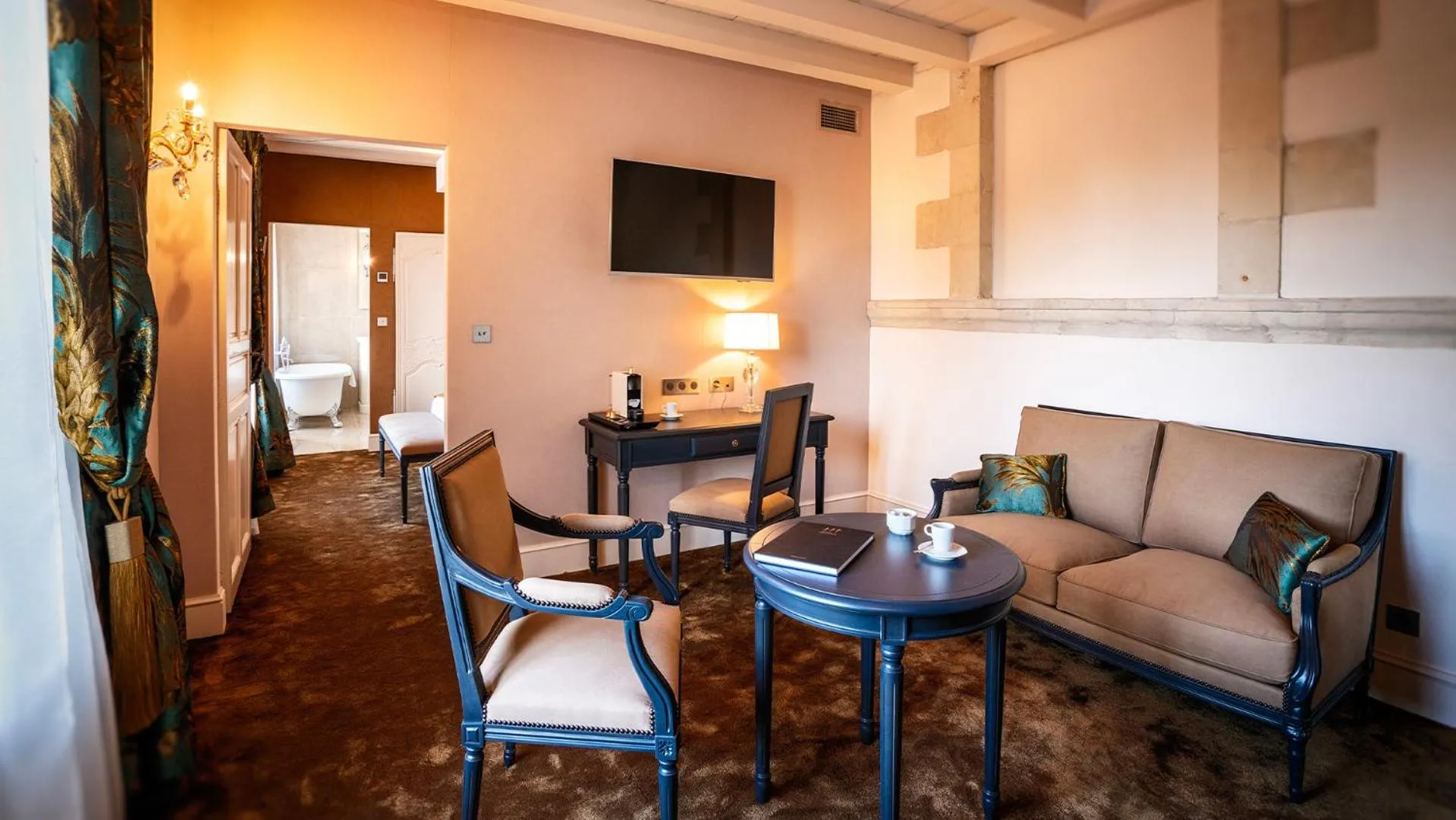 Living room in Abbaye De Villeneuve