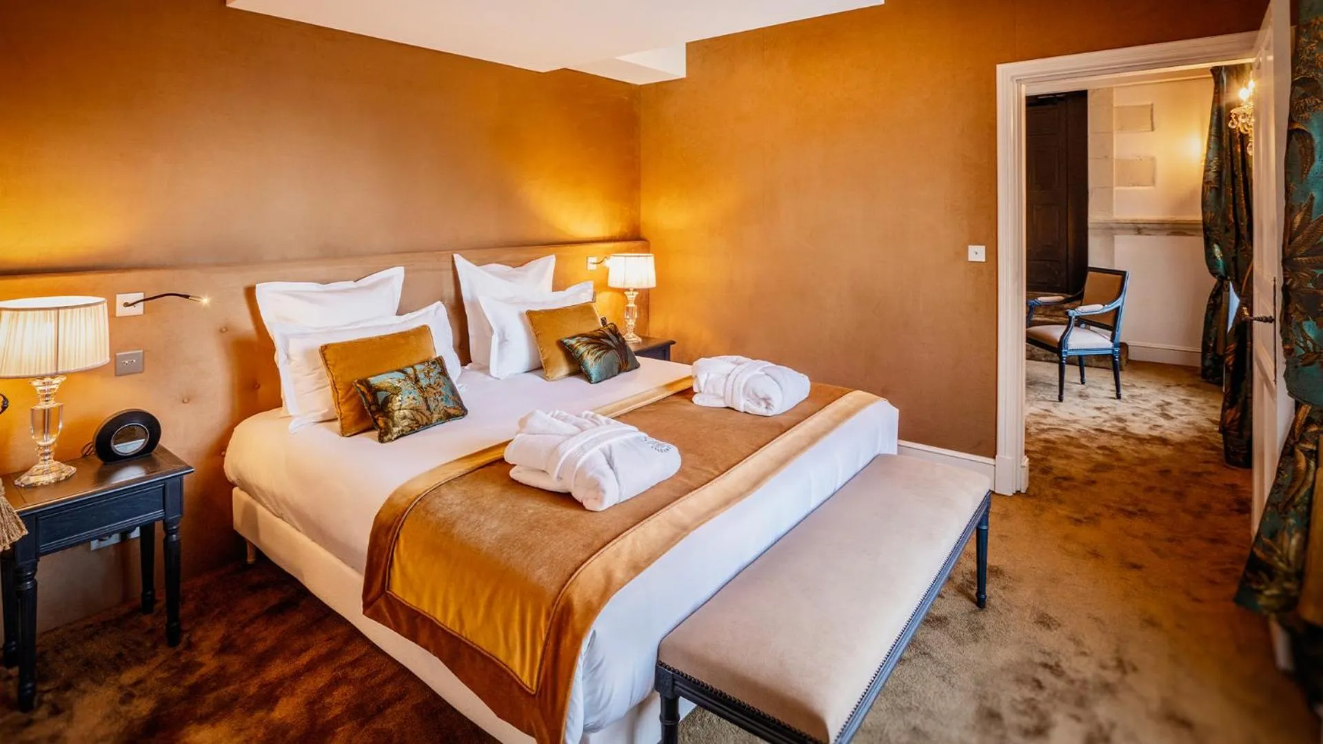 Bed in Abbaye De Villeneuve