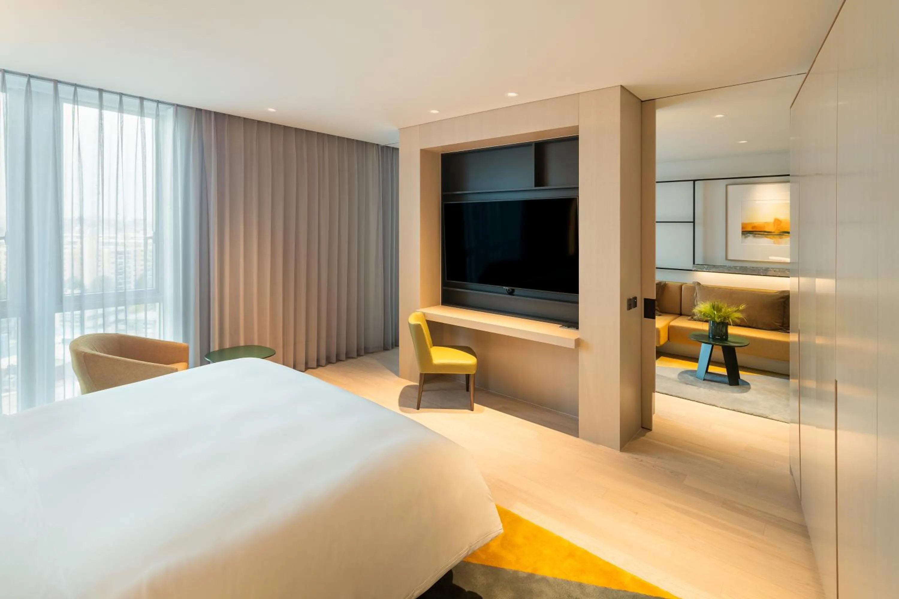 Bed in Andaz Seoul Gangnam, By Hyatt