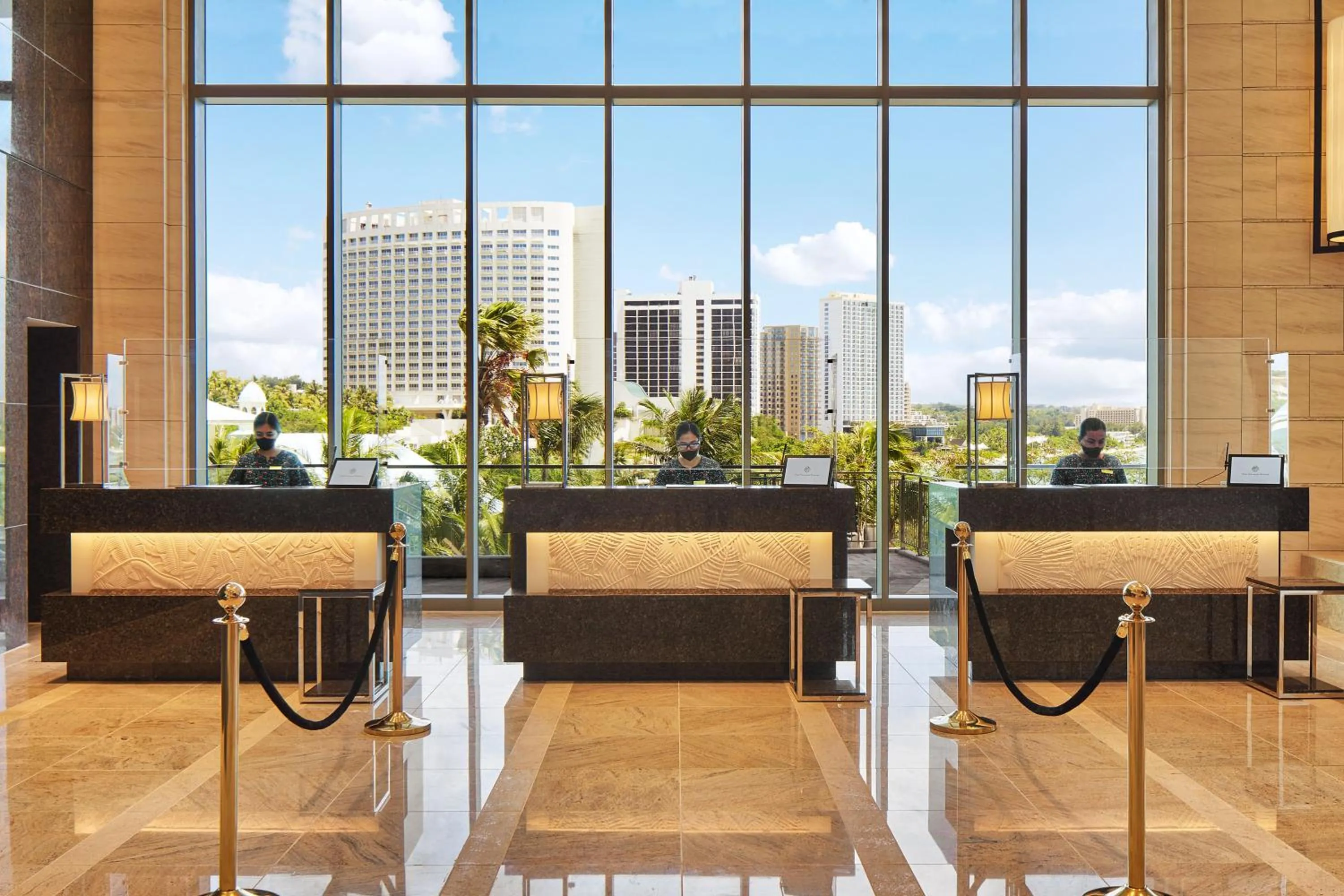 Lobby or reception in The Tsubaki Tower