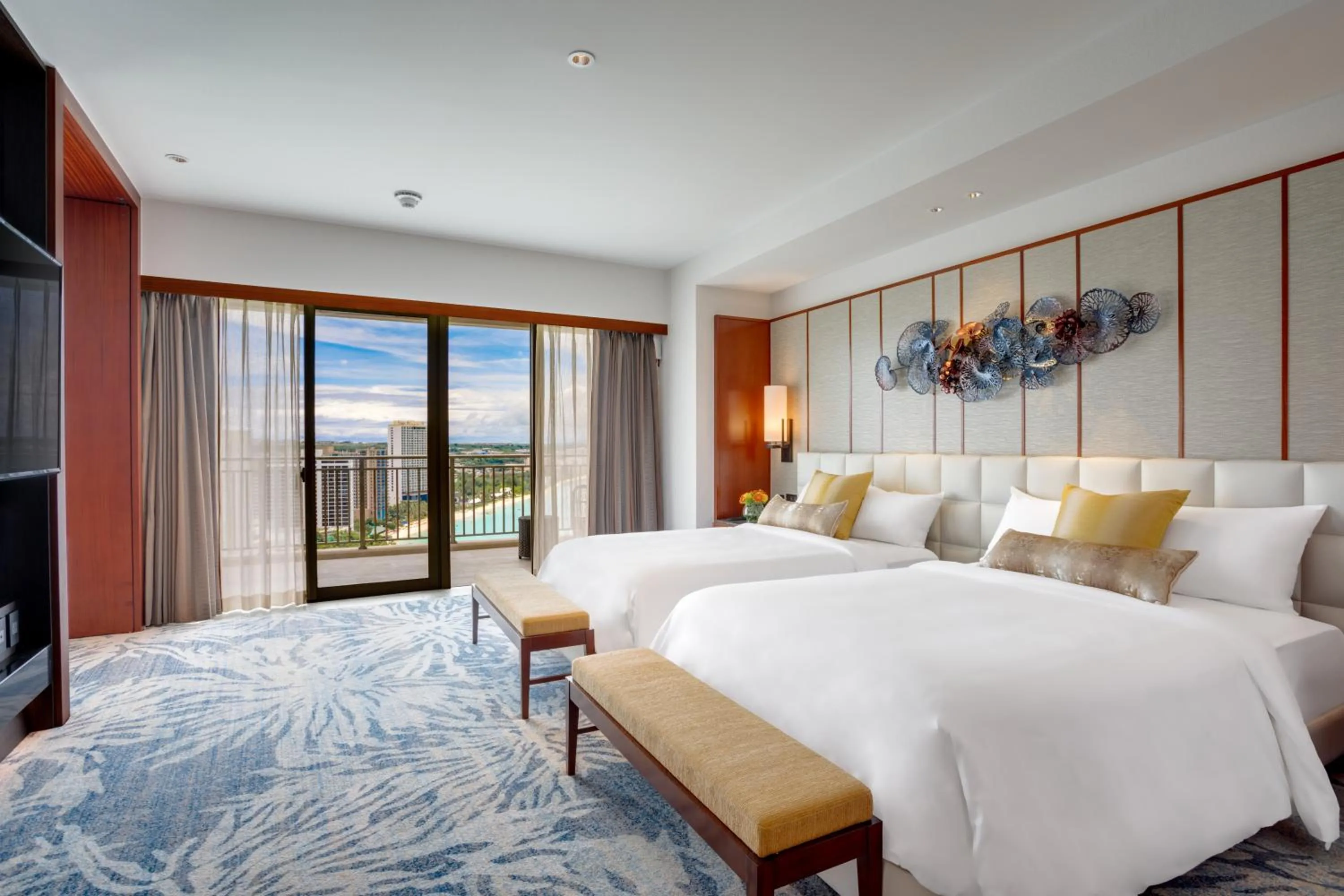 Photo of the whole room, Bed in The Tsubaki Tower