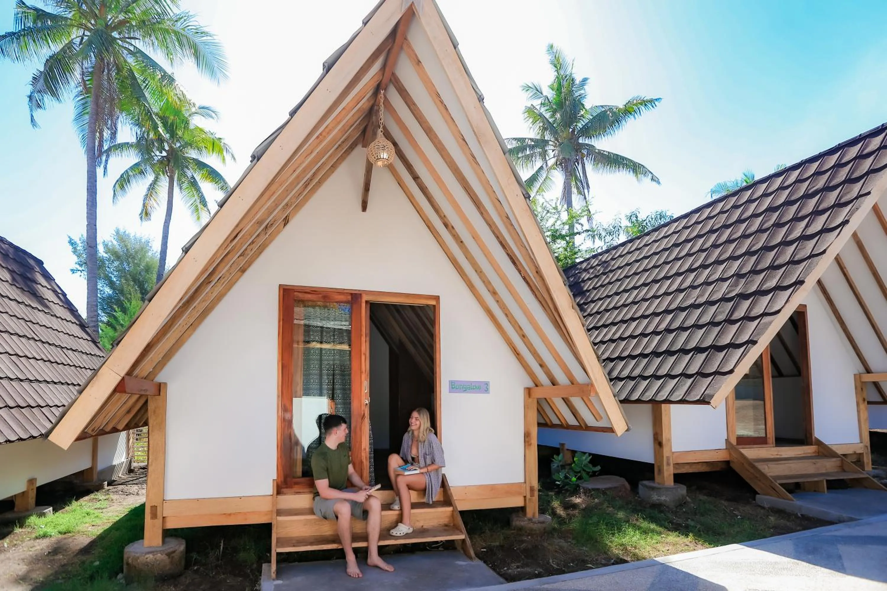 Bedroom in Mad Monkey Gili Trawangan