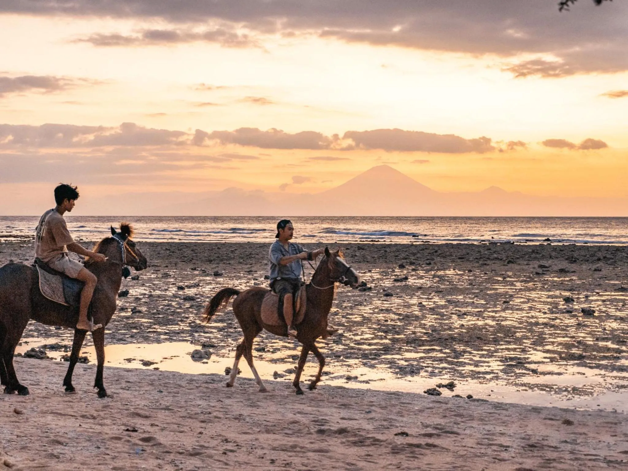 Beach in Mad Monkey Gili Trawangan