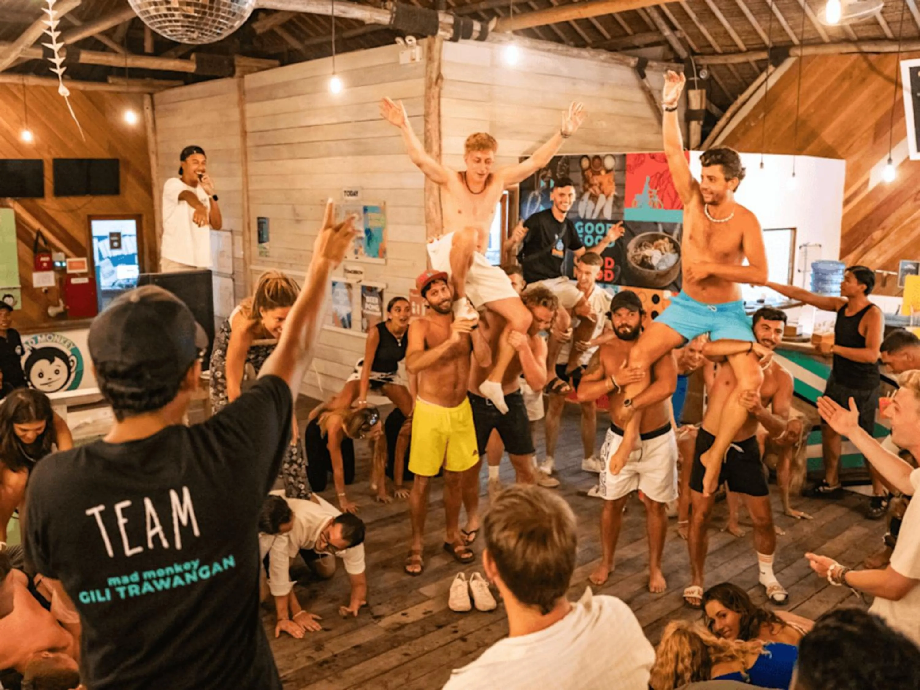 Lounge or bar in Mad Monkey Gili Trawangan