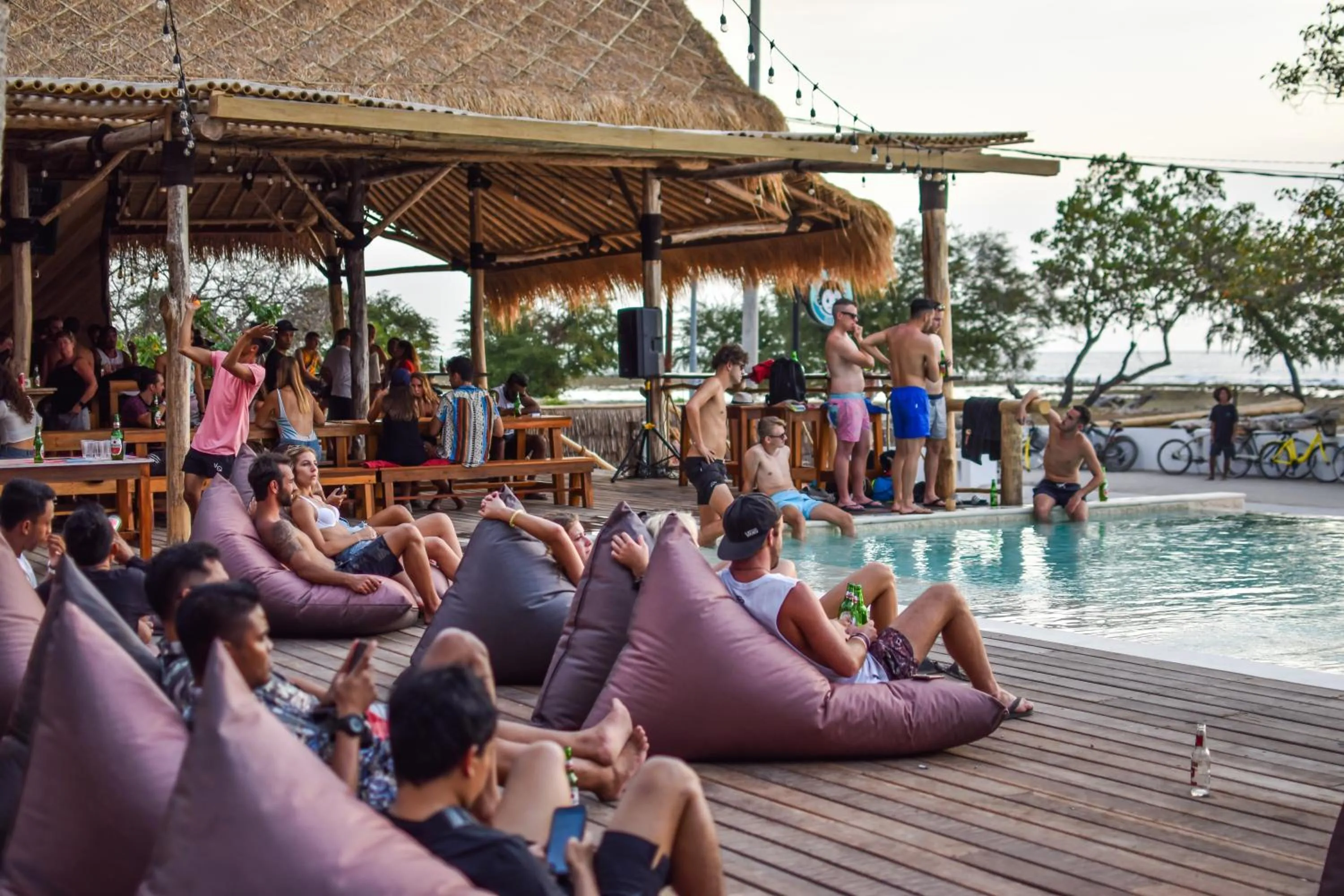 Balcony/Terrace in Mad Monkey Gili Trawangan