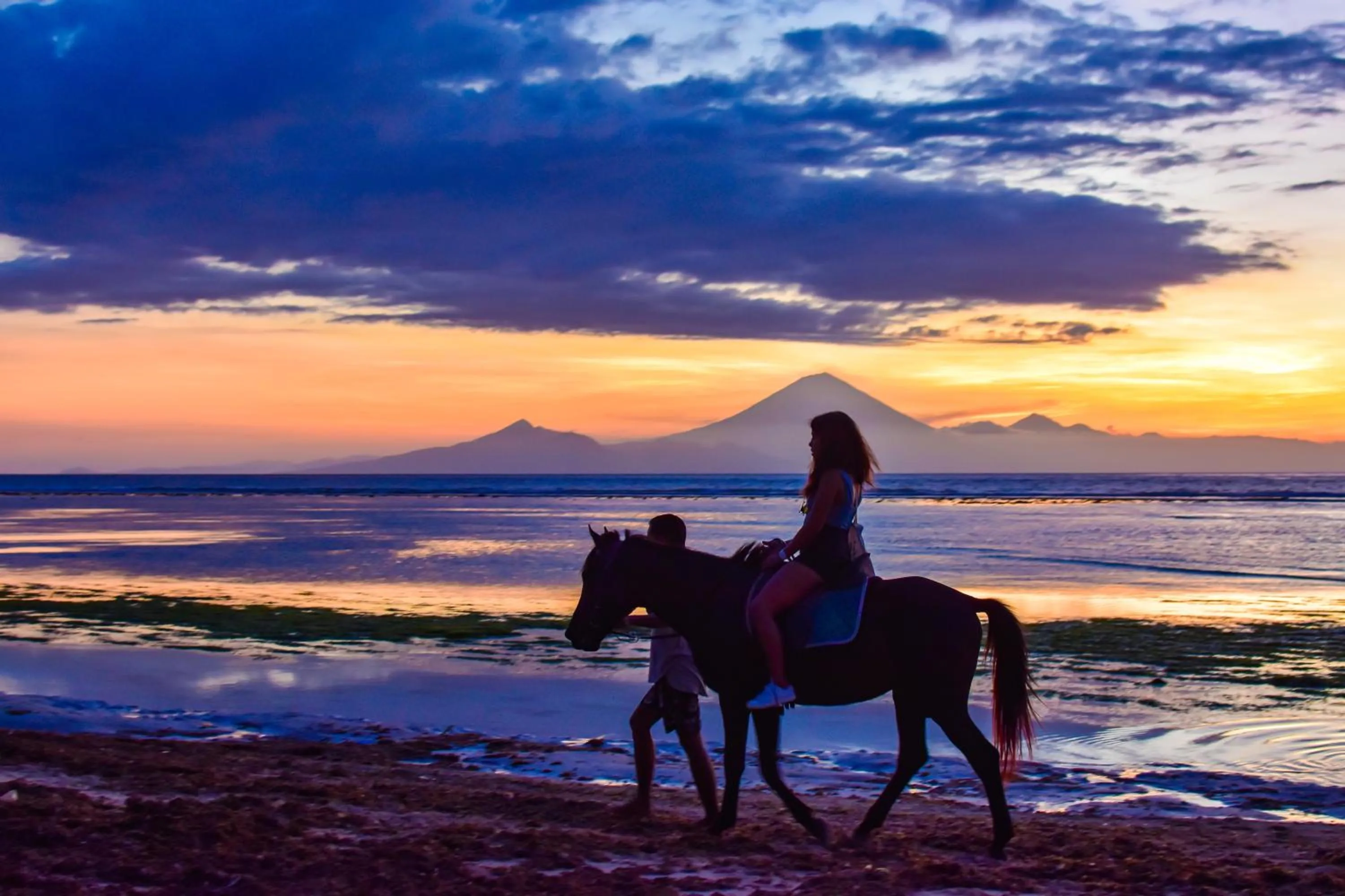 Beach in Mad Monkey Gili Trawangan