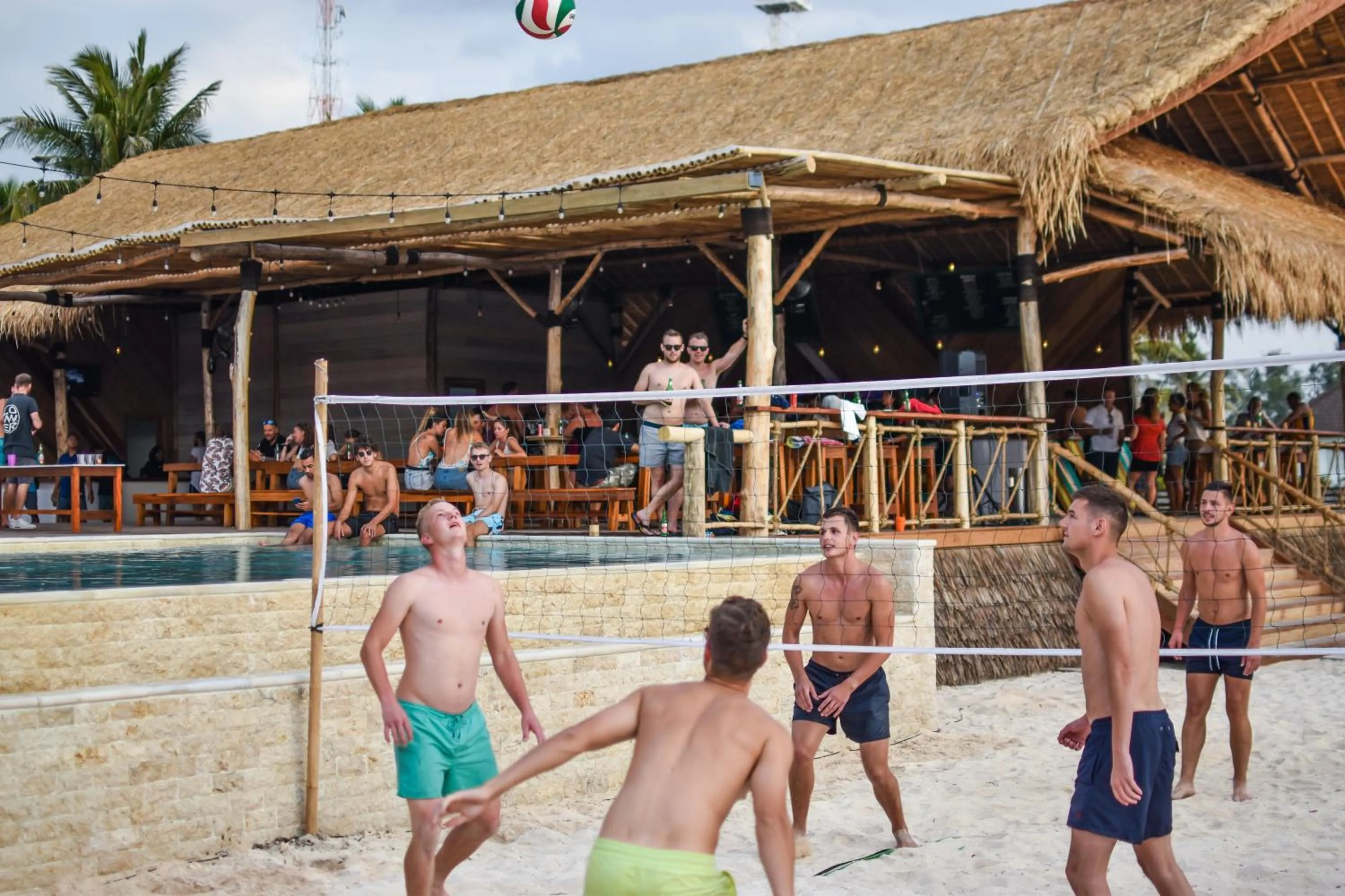 People in Mad Monkey Gili Trawangan