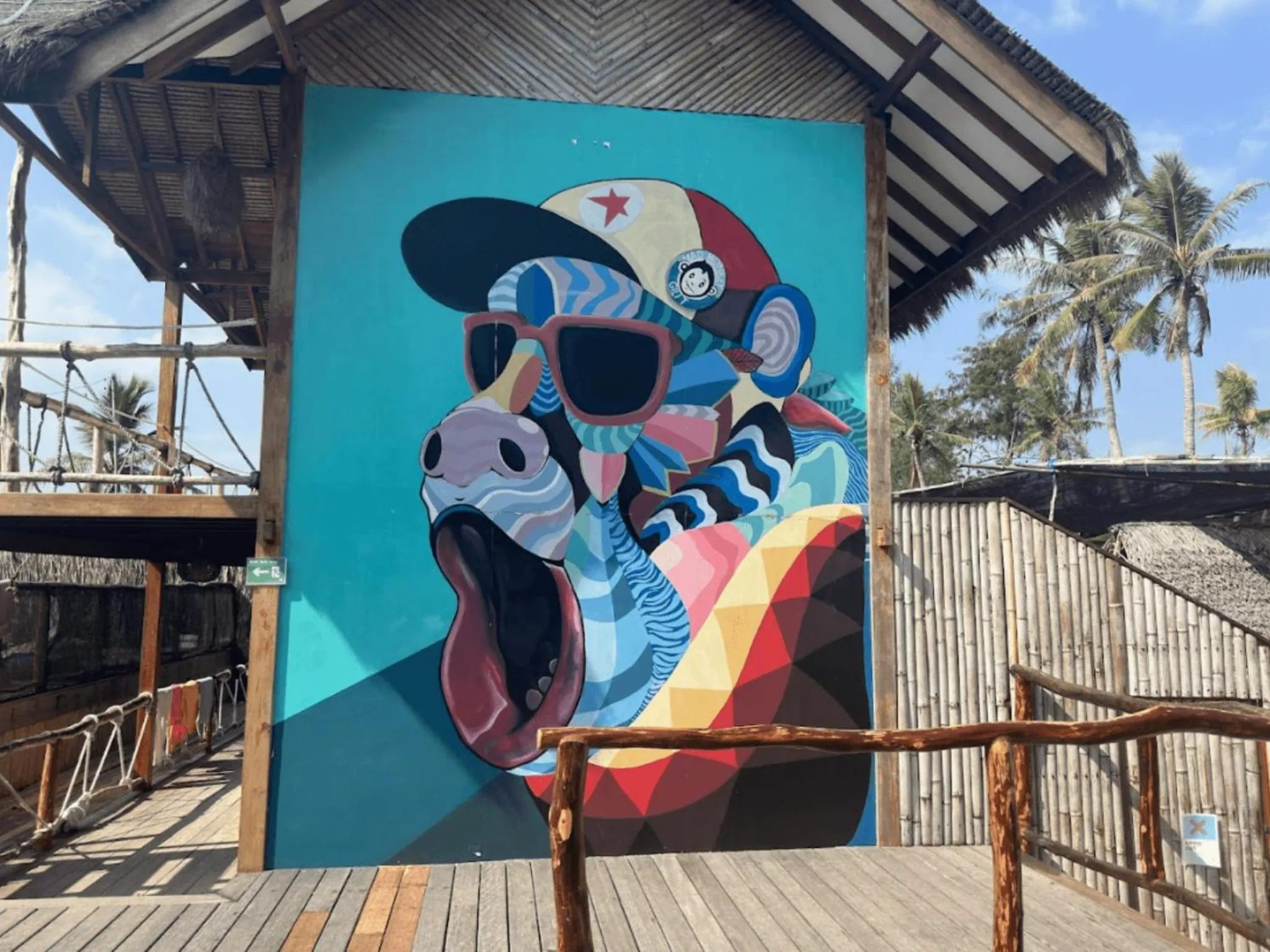 Property building in Mad Monkey Gili Trawangan