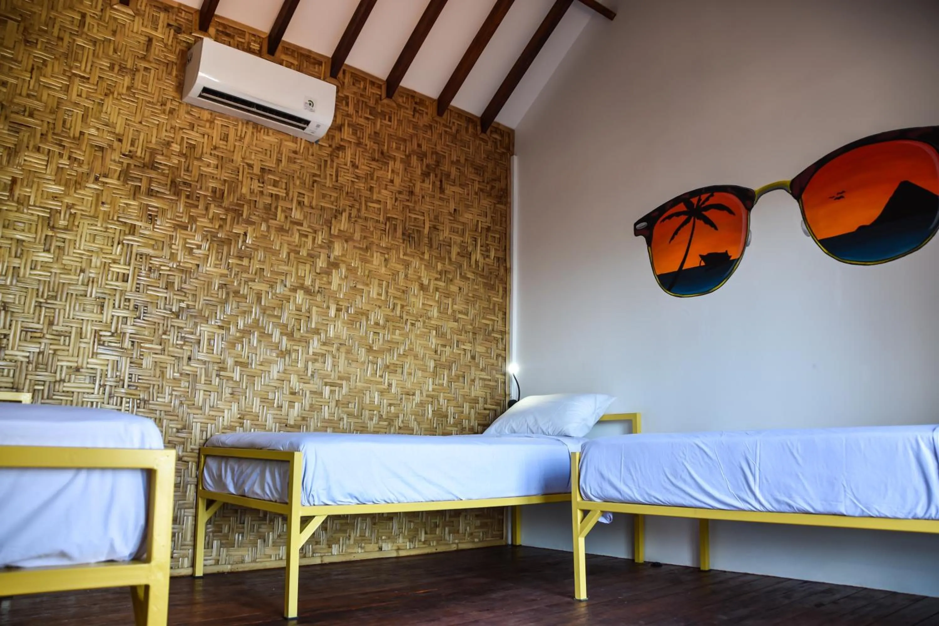 Bedroom in Mad Monkey Gili Trawangan