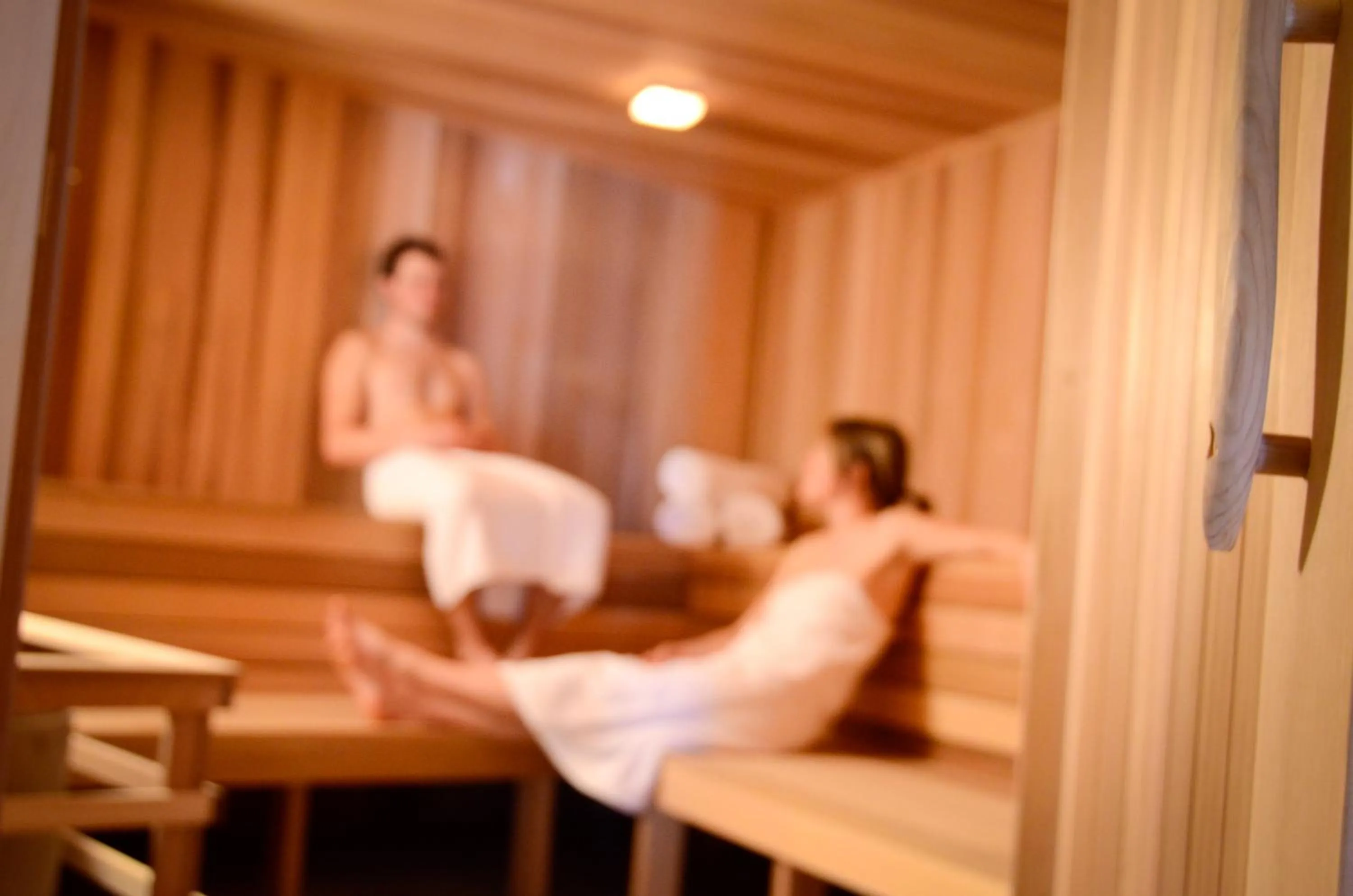 Sauna in Tyax Lodge & Heliskiing