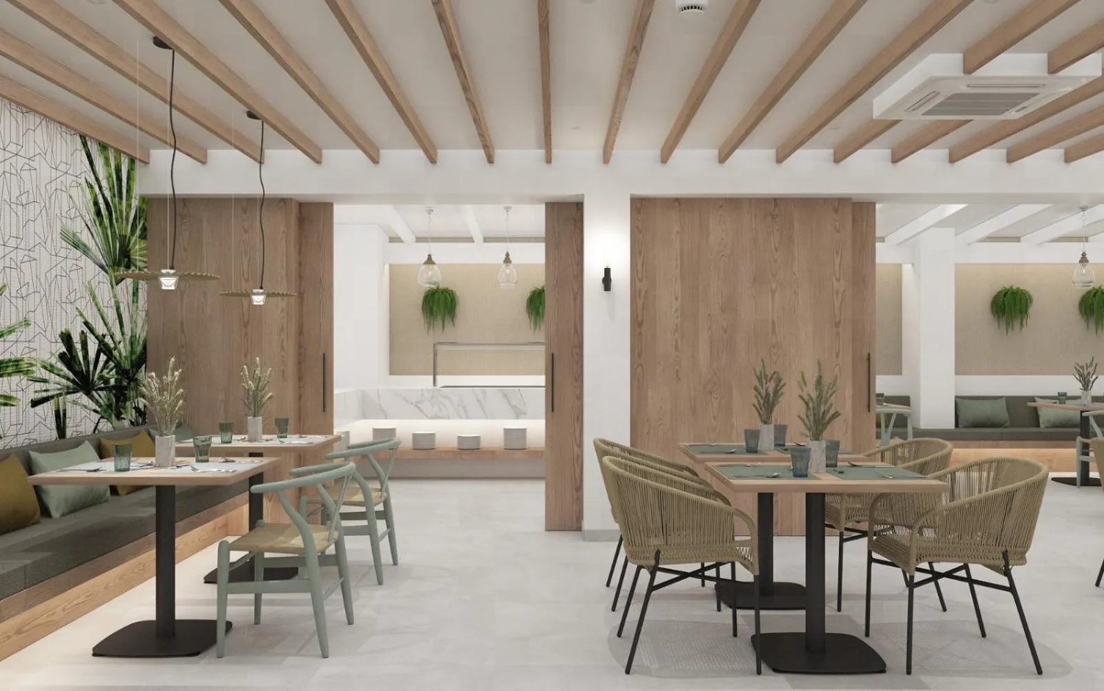 Restaurant/places to eat in Hotel Seasun Aniram